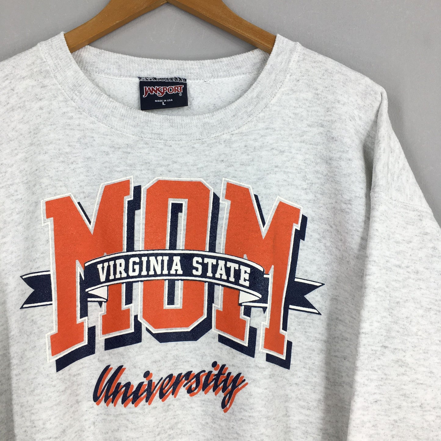 Virginia State University Jumper Sweatshirt Large