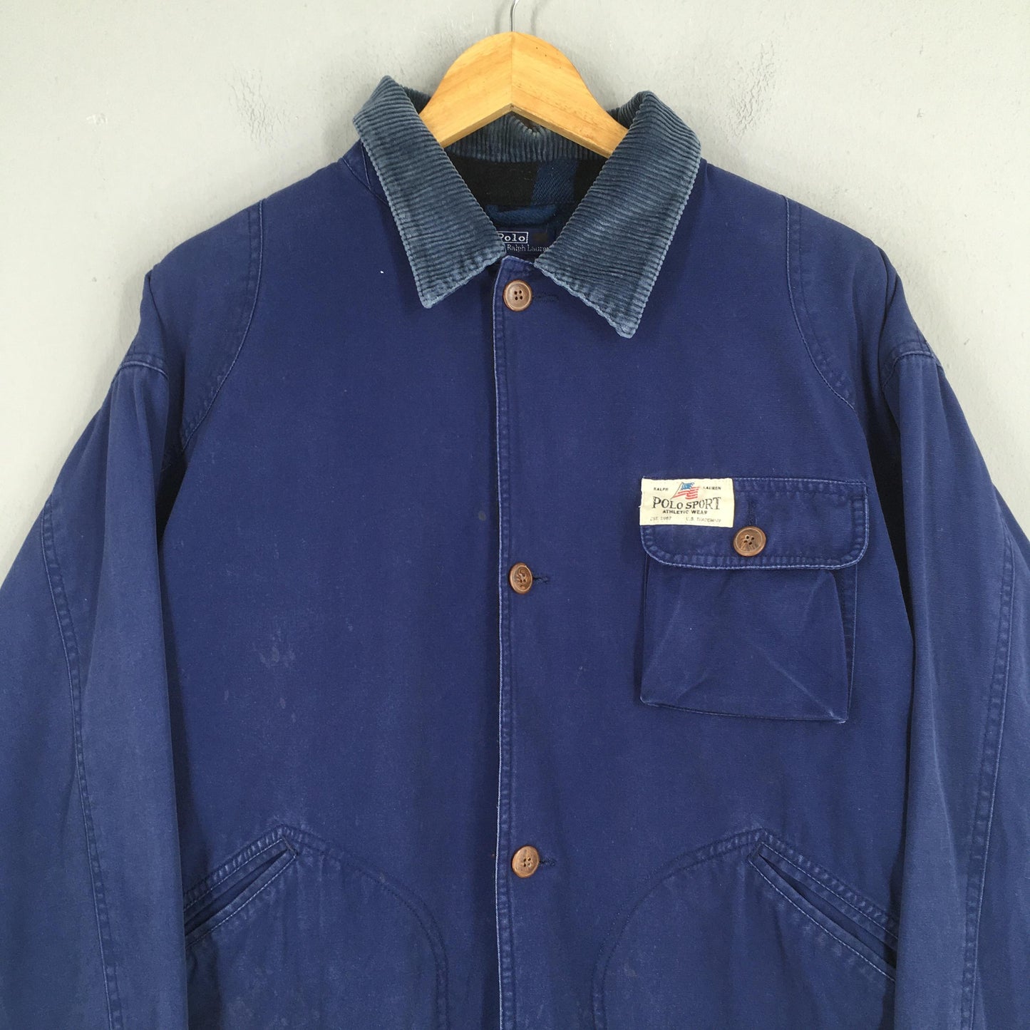 Polo Ralph Lauren Chore Duck Blue Jacket XLarge