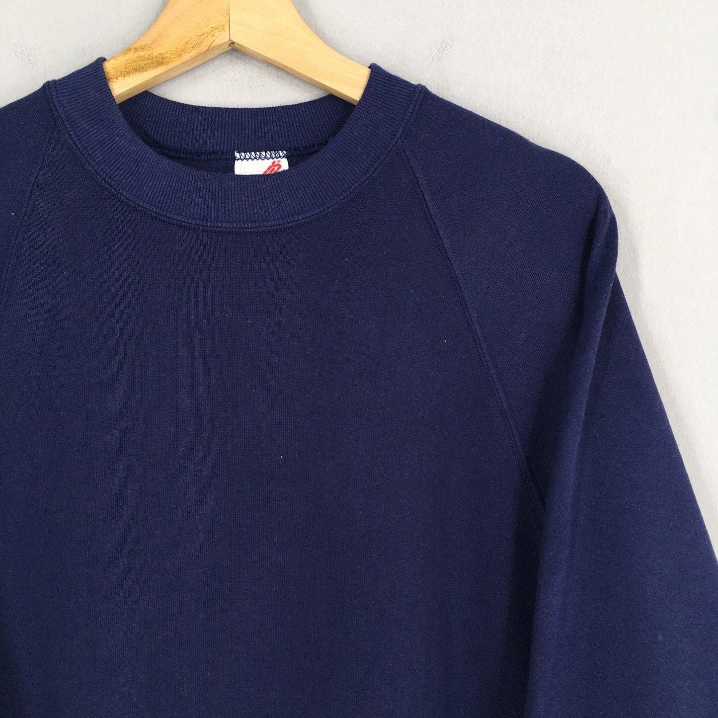 Jerzees Usa Plain Blue Sweatshirt Medium