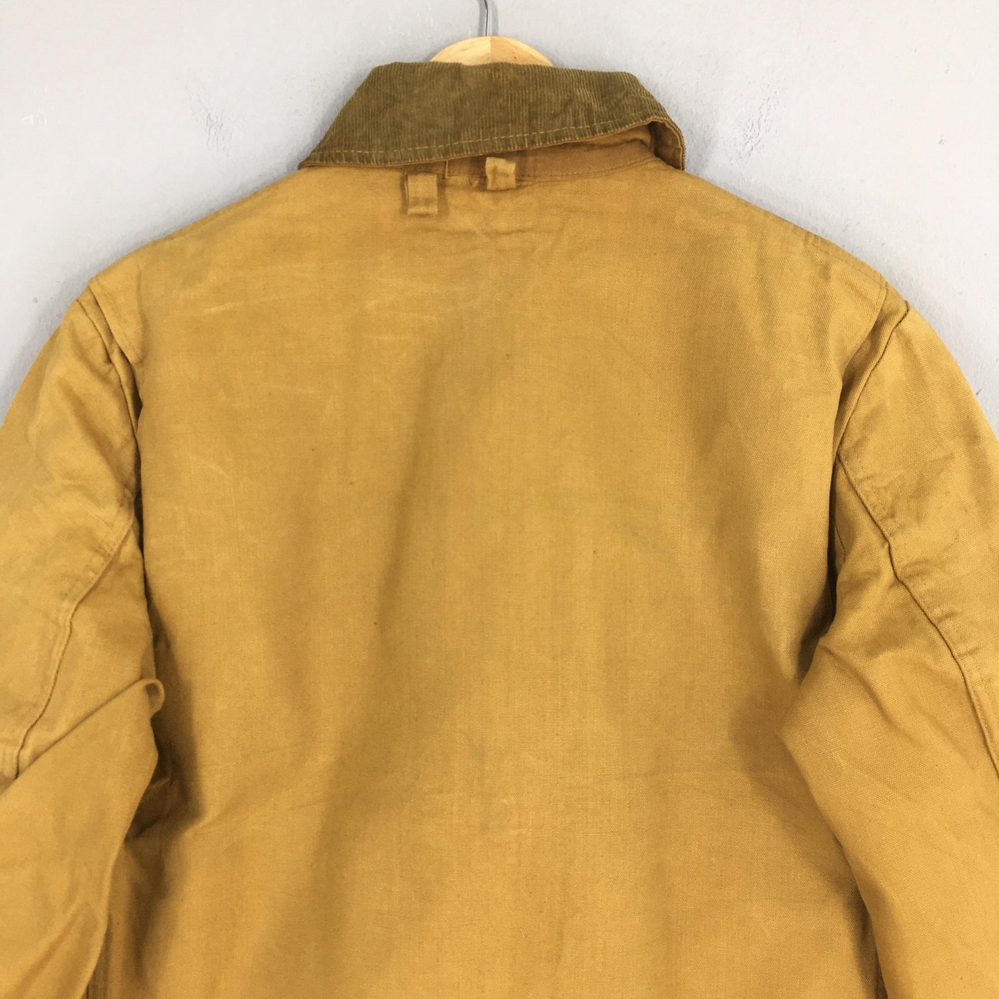 1970s LL Bean Hunting Brown Duck Chore Jacket Large