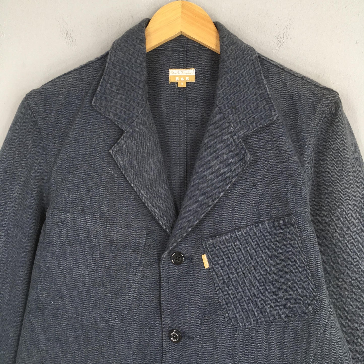 Paul Smith Herringbone Blazer Jacket Medium