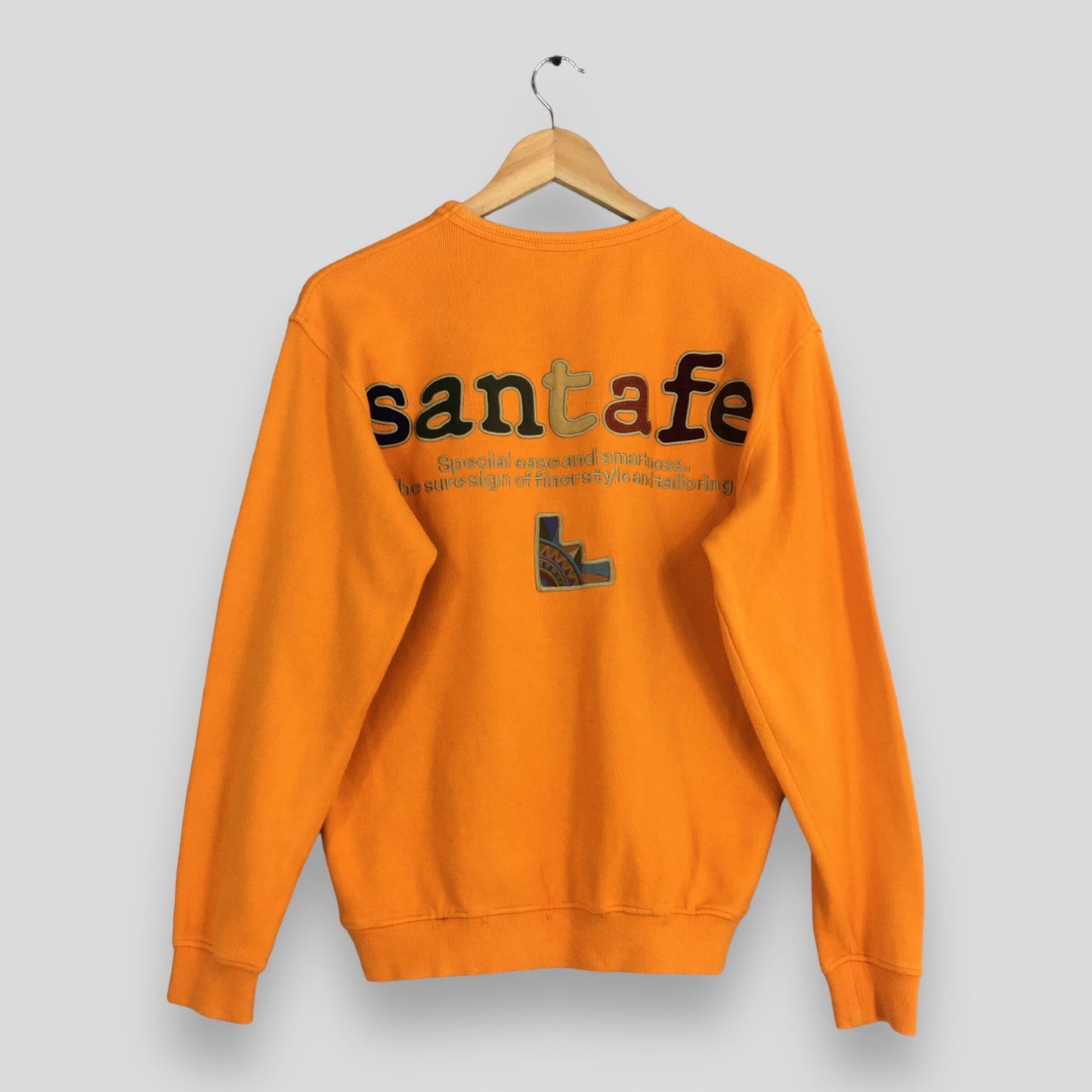 Santa Fe Japanese Designer Embroidery Sweatshirt Small