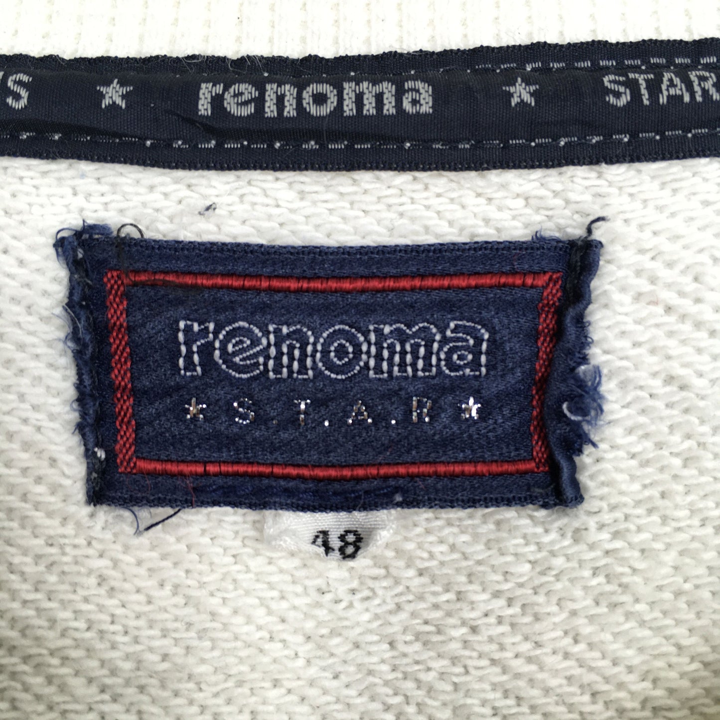 Up Renoma White Jumper Large