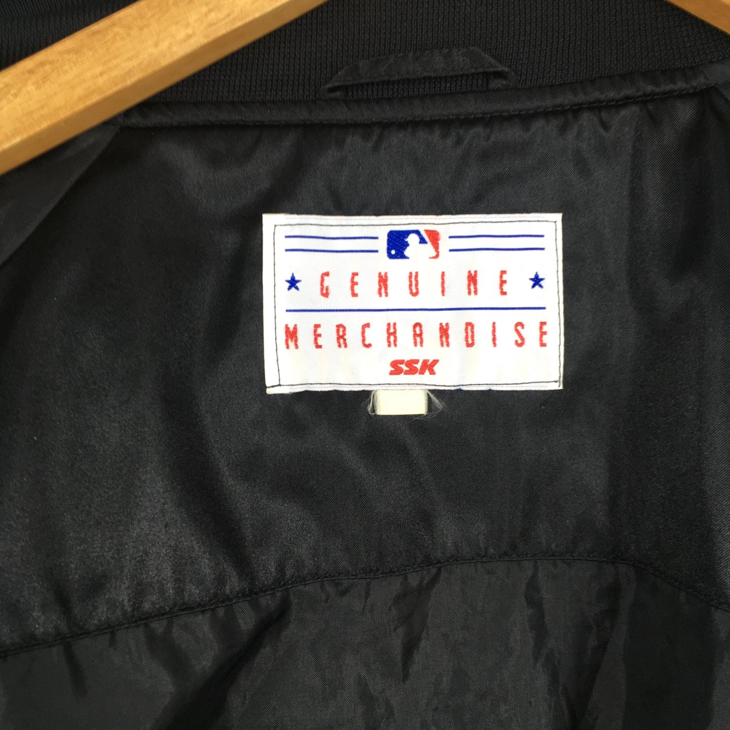 Chicago White Sox Black Varsity Jacket Large