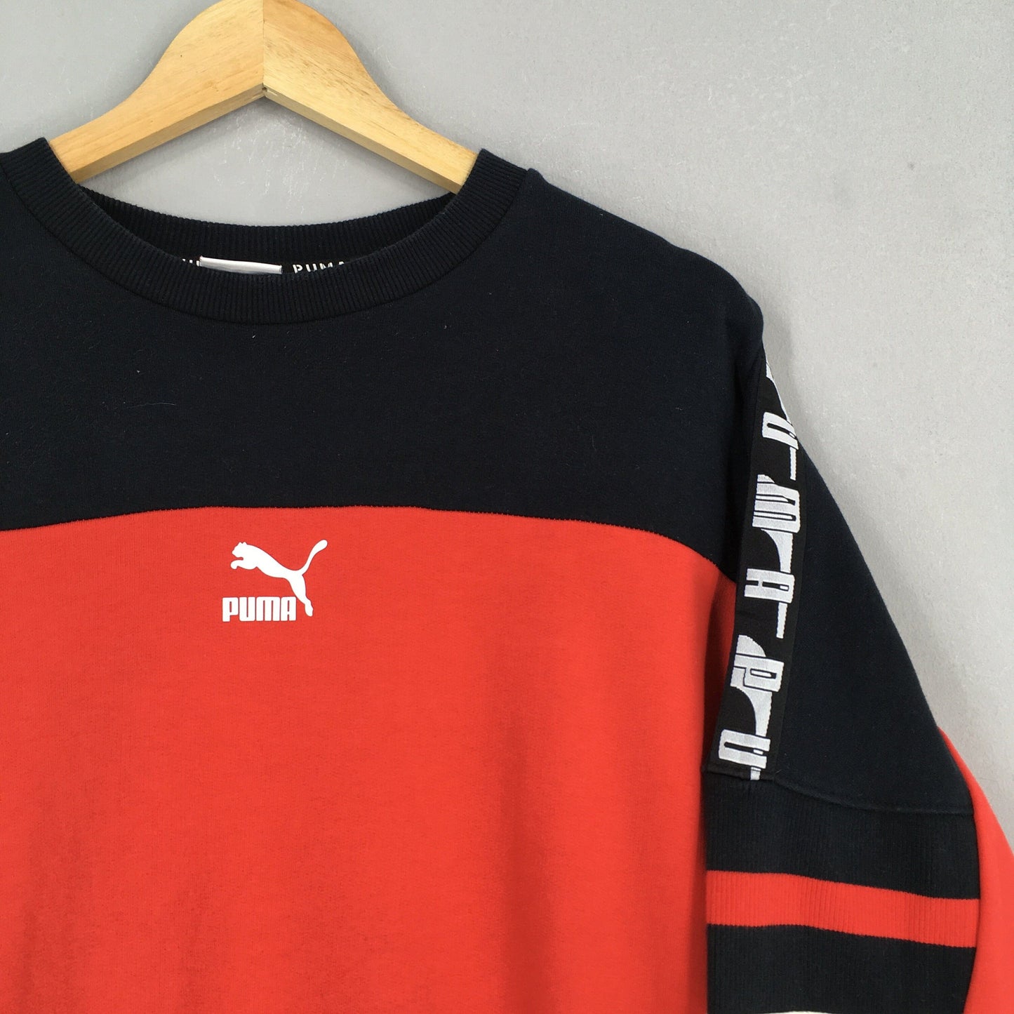 Puma Cougar Red/Black Sweater Medium