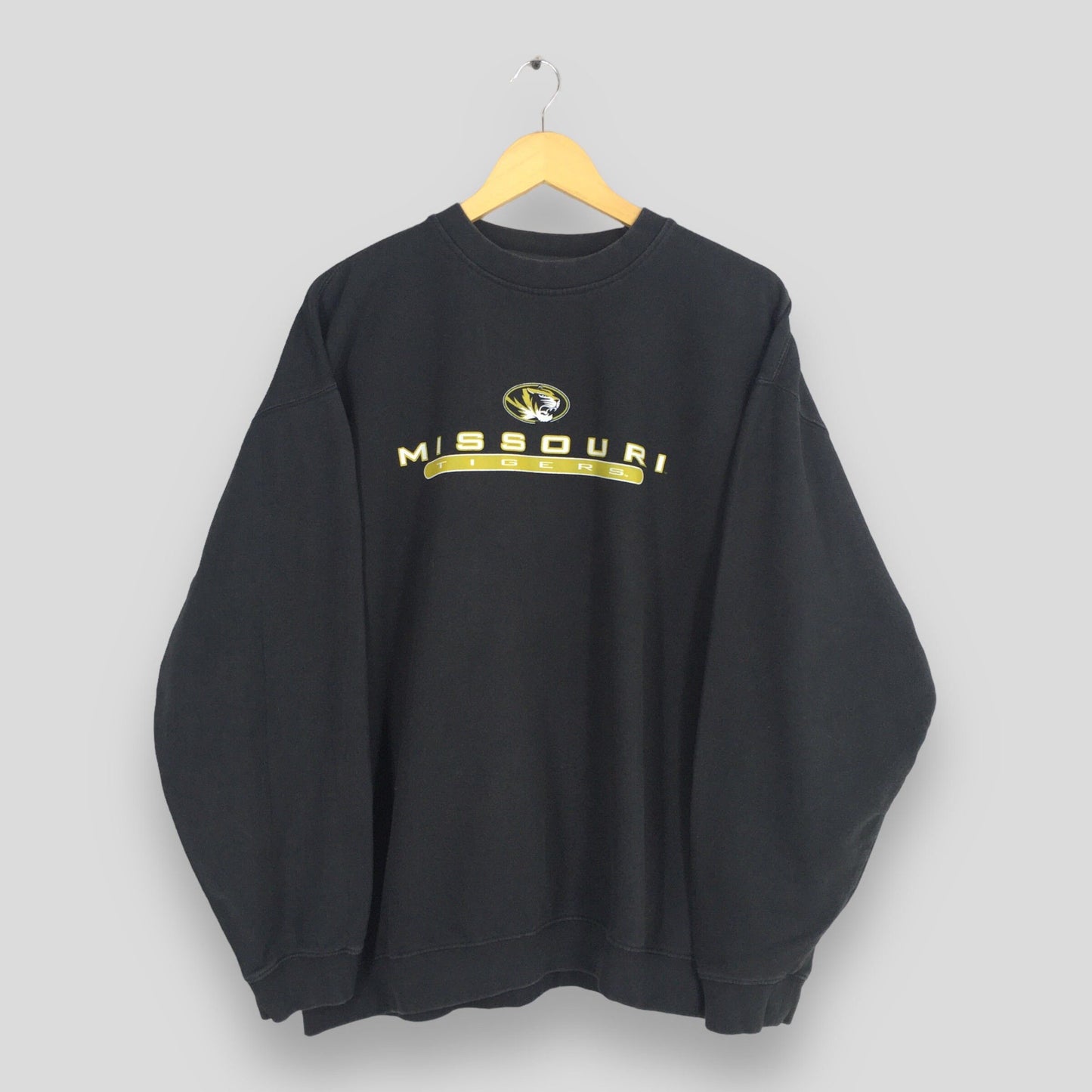 Missouri Tigers Ncaa Black Sweatshirt XXLarge