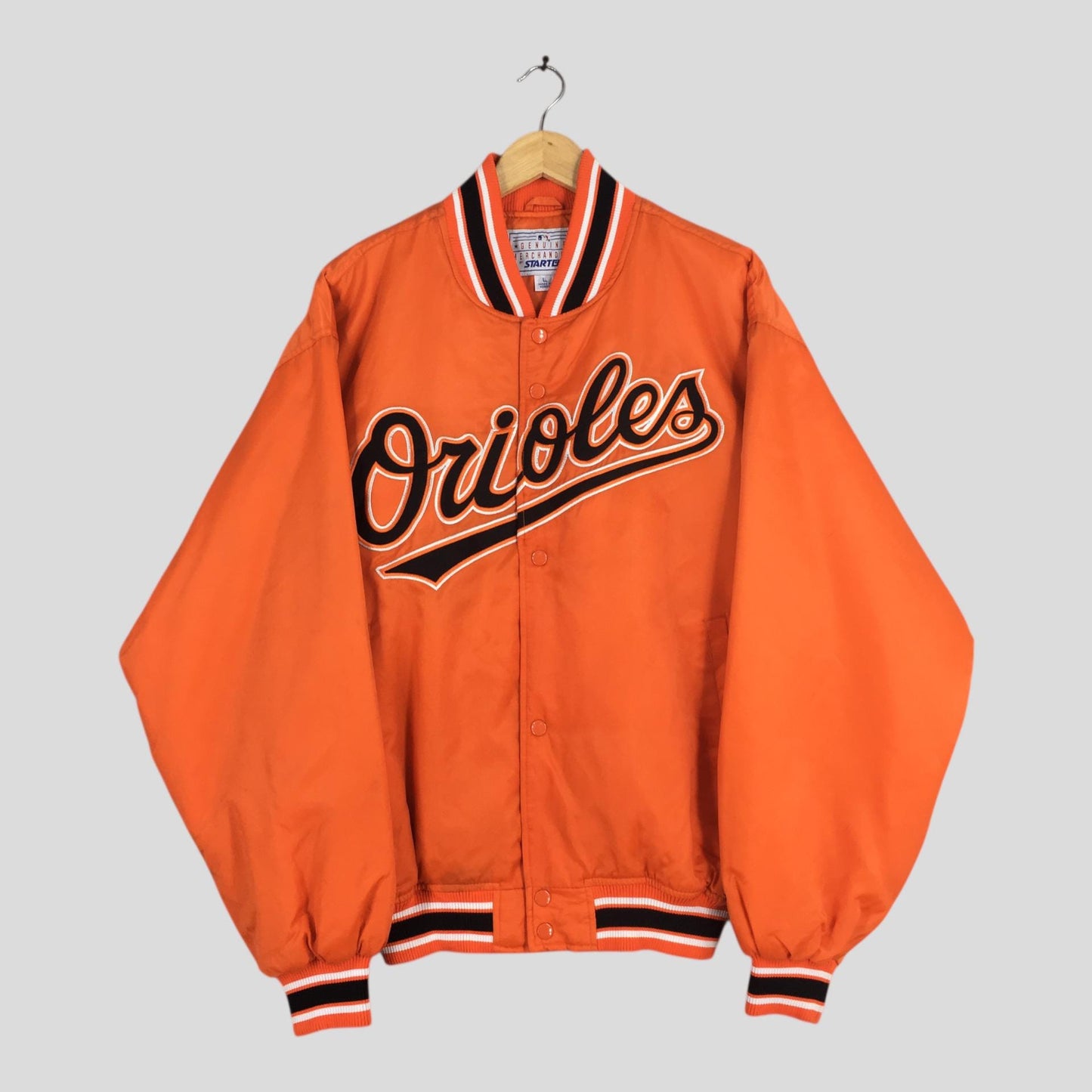 Baltimore Orioles MLB Satin Jacket Large