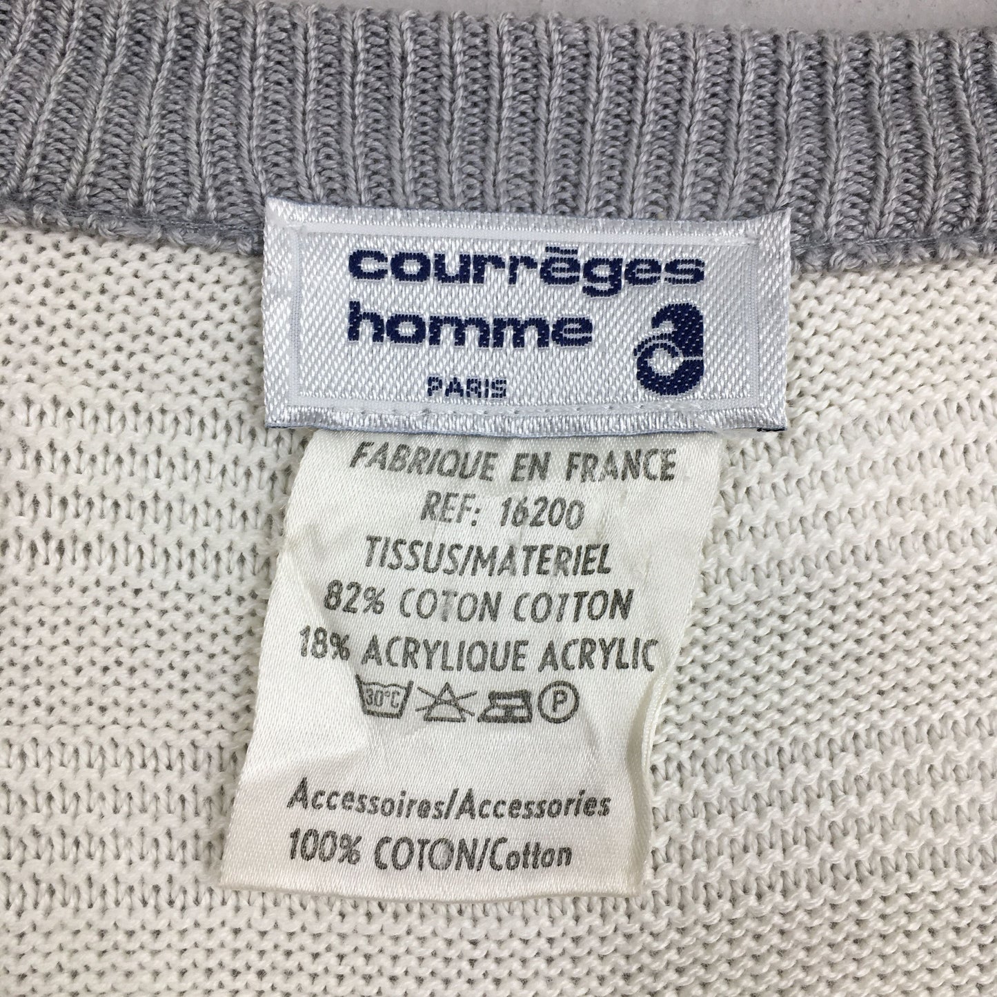 Courreges Homme Paris Sweater Medium