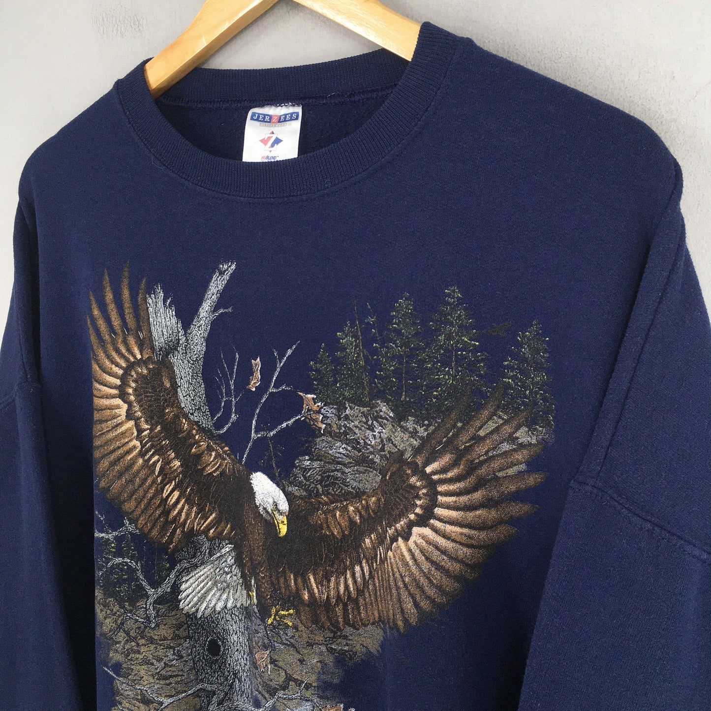 Alaska Eagles Blue Sweatshirt XLarge