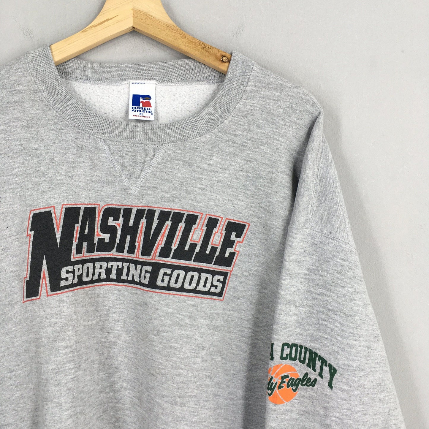 Nashville Usa Gray Sweatshirt XLarge