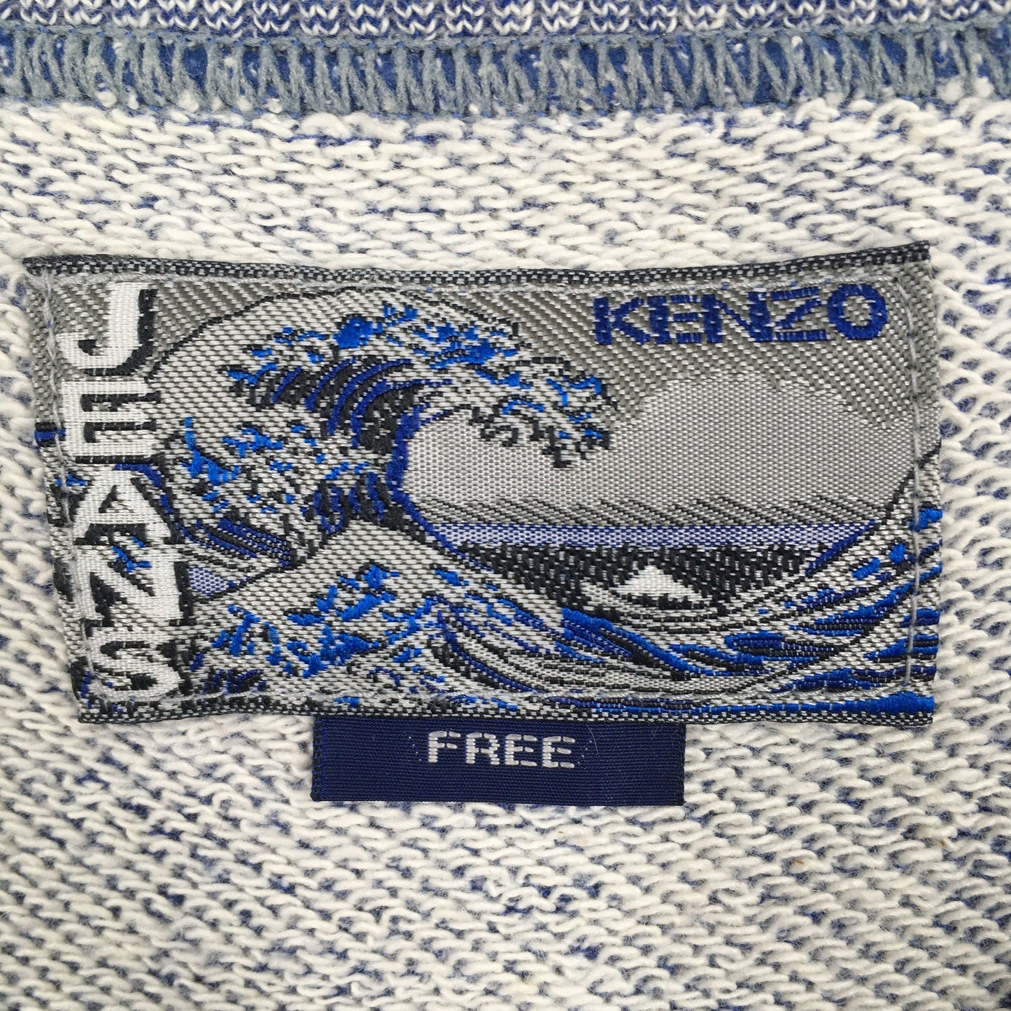 Kenzo Jeans Blue Sweatshirt Medium