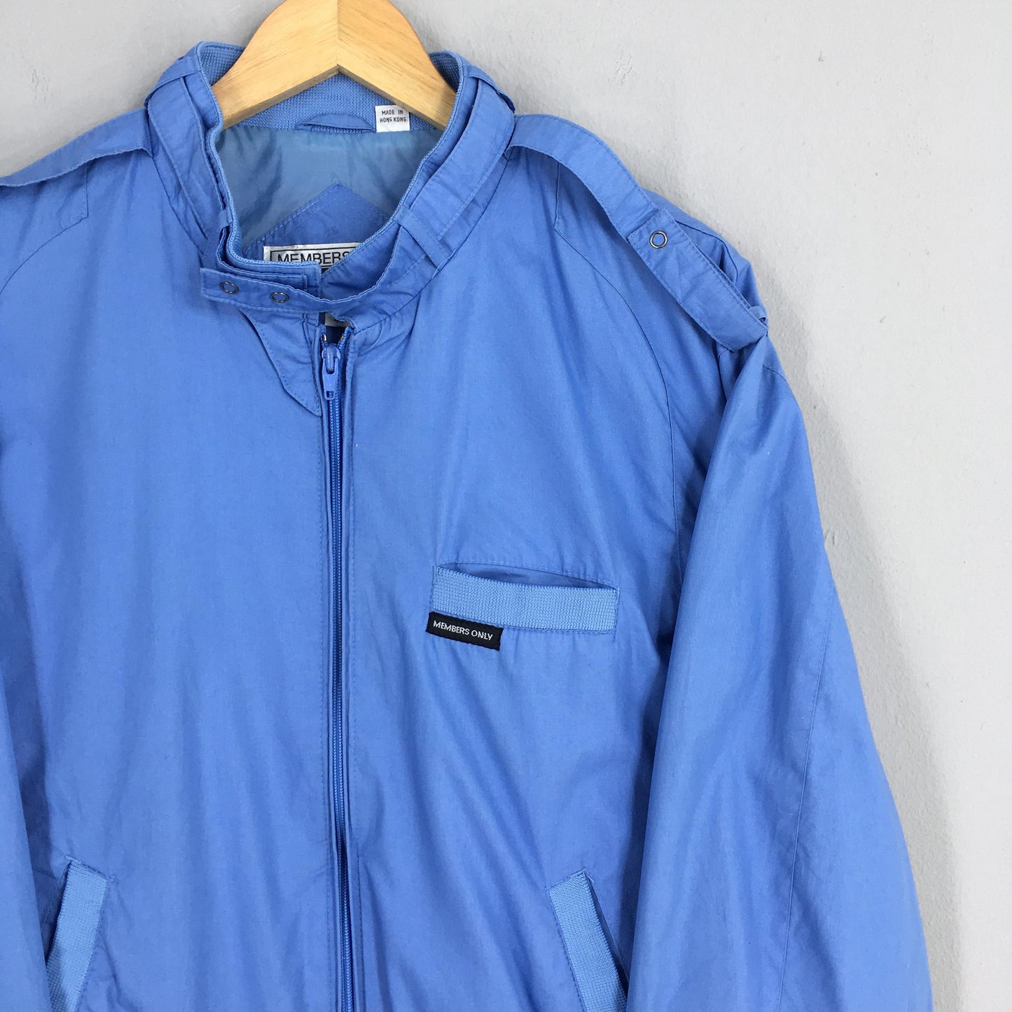 Members Only Harrington Blue Jacket XLarge