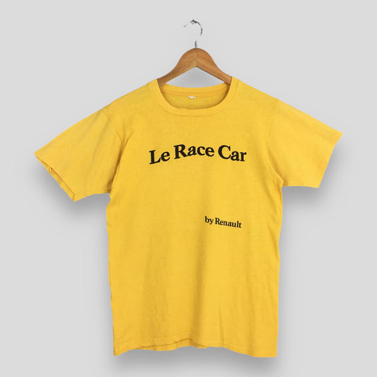 Le Race Car by Renault Yellow T shirt Medium