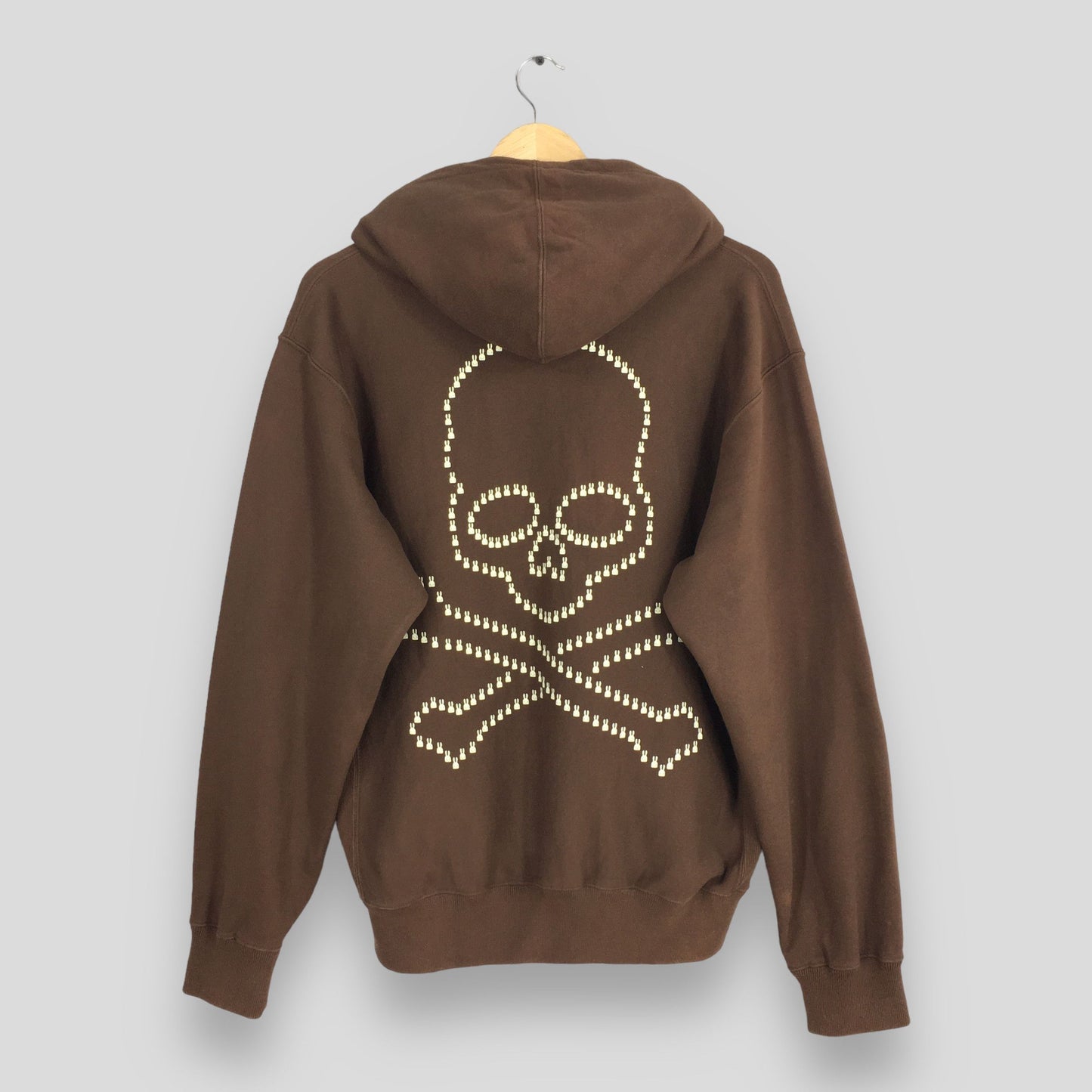 Cune Japan 2004 Mastermind Skull Brown Hoodie Medium