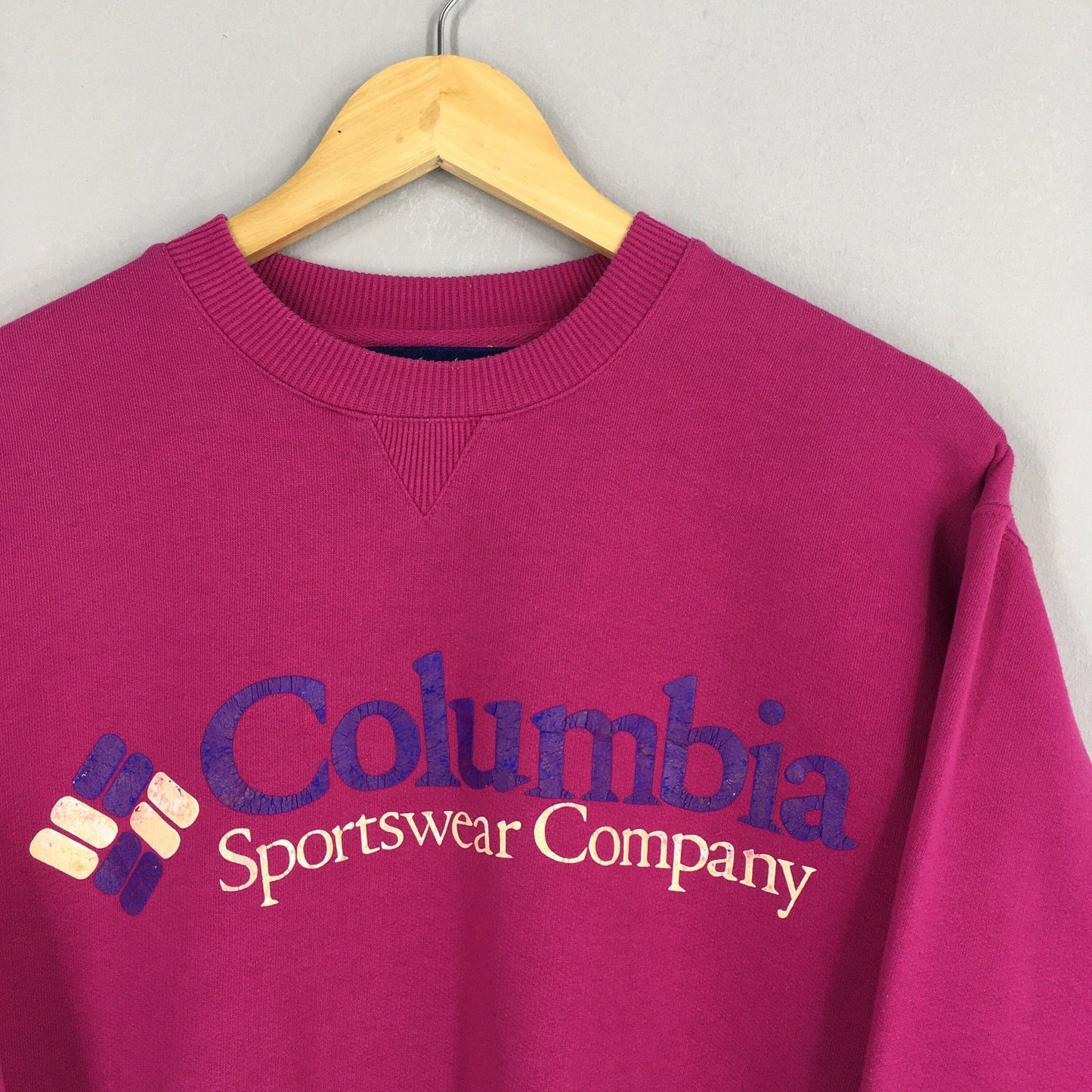 Columbia Sportwear Company Pink Sweatshirt M