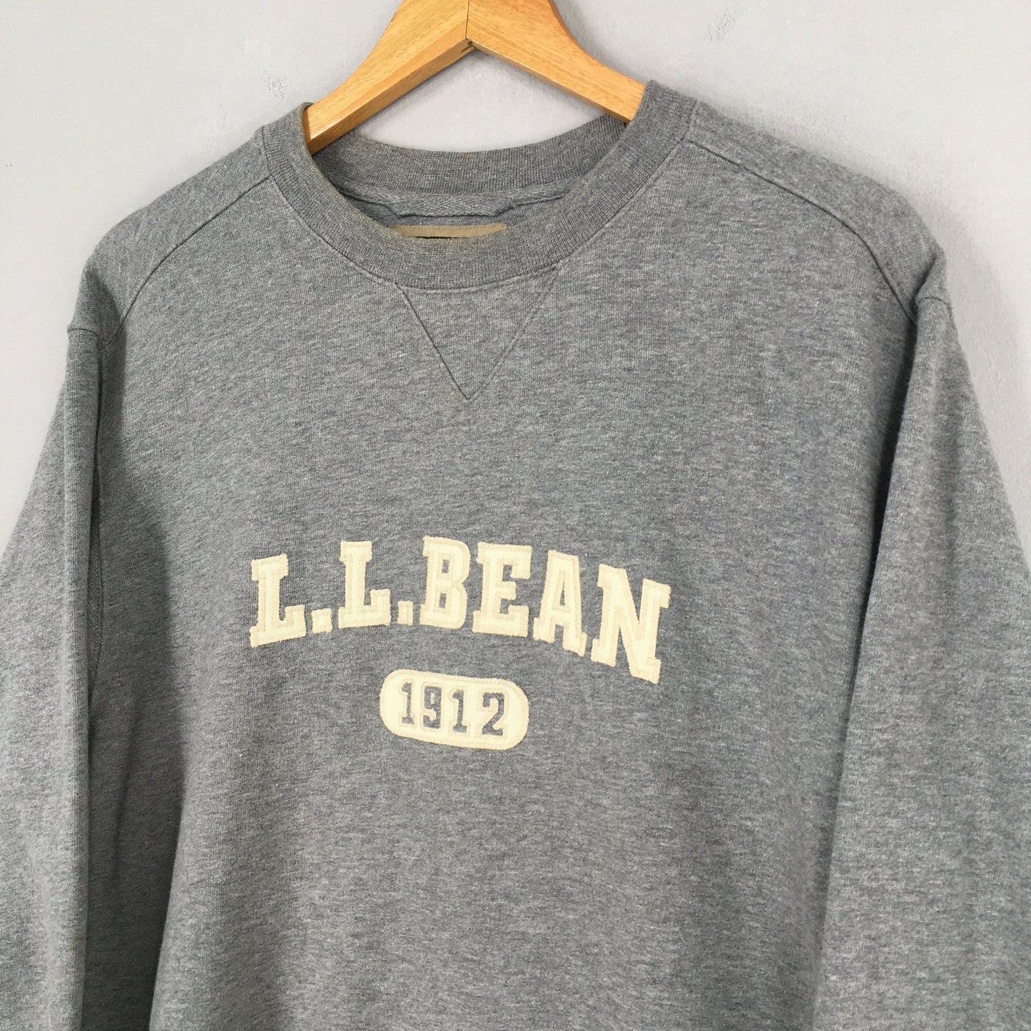 LL Bean Gray Sweatshirt Medium