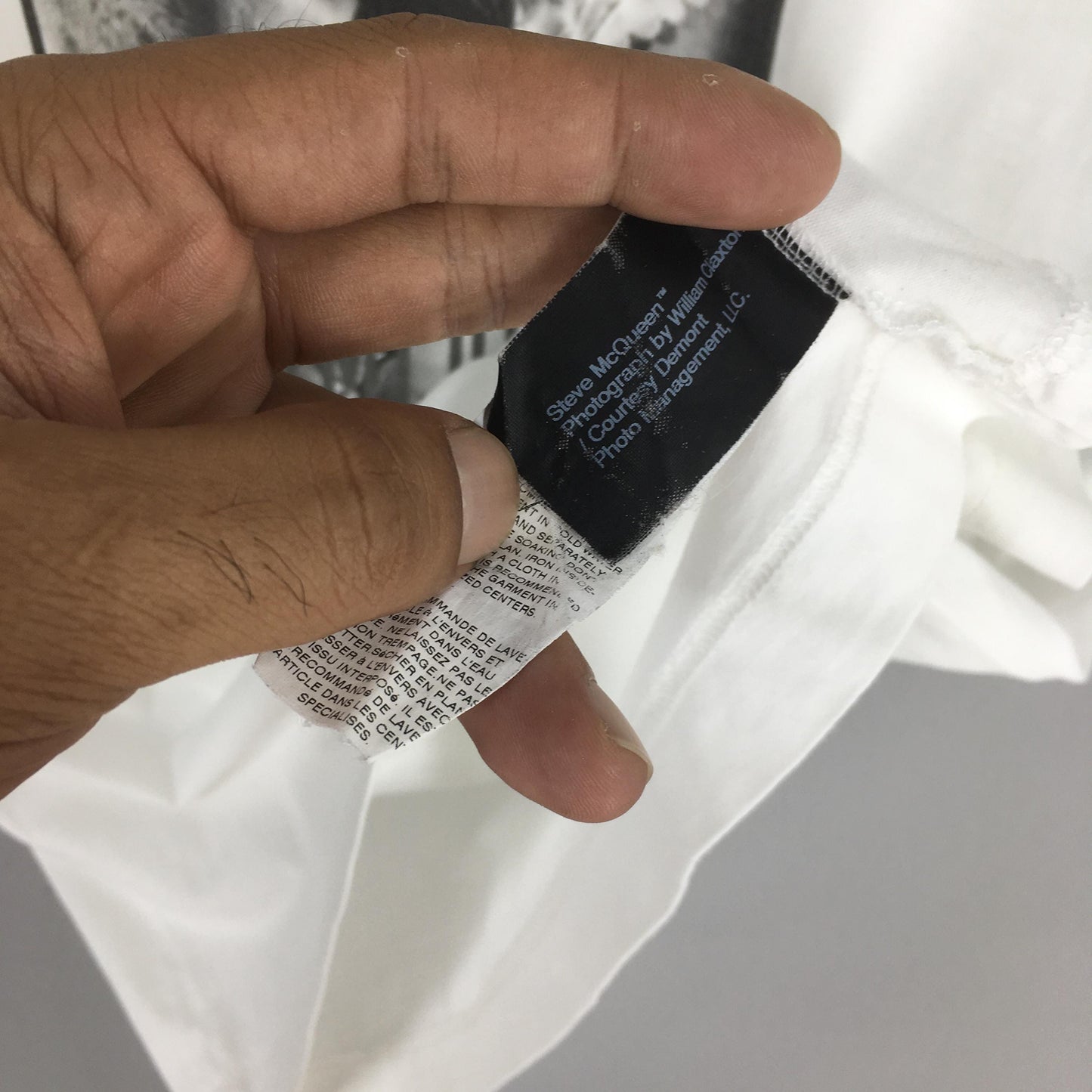 Dolce & Gabbana Steve McQueen White T shirt Medium