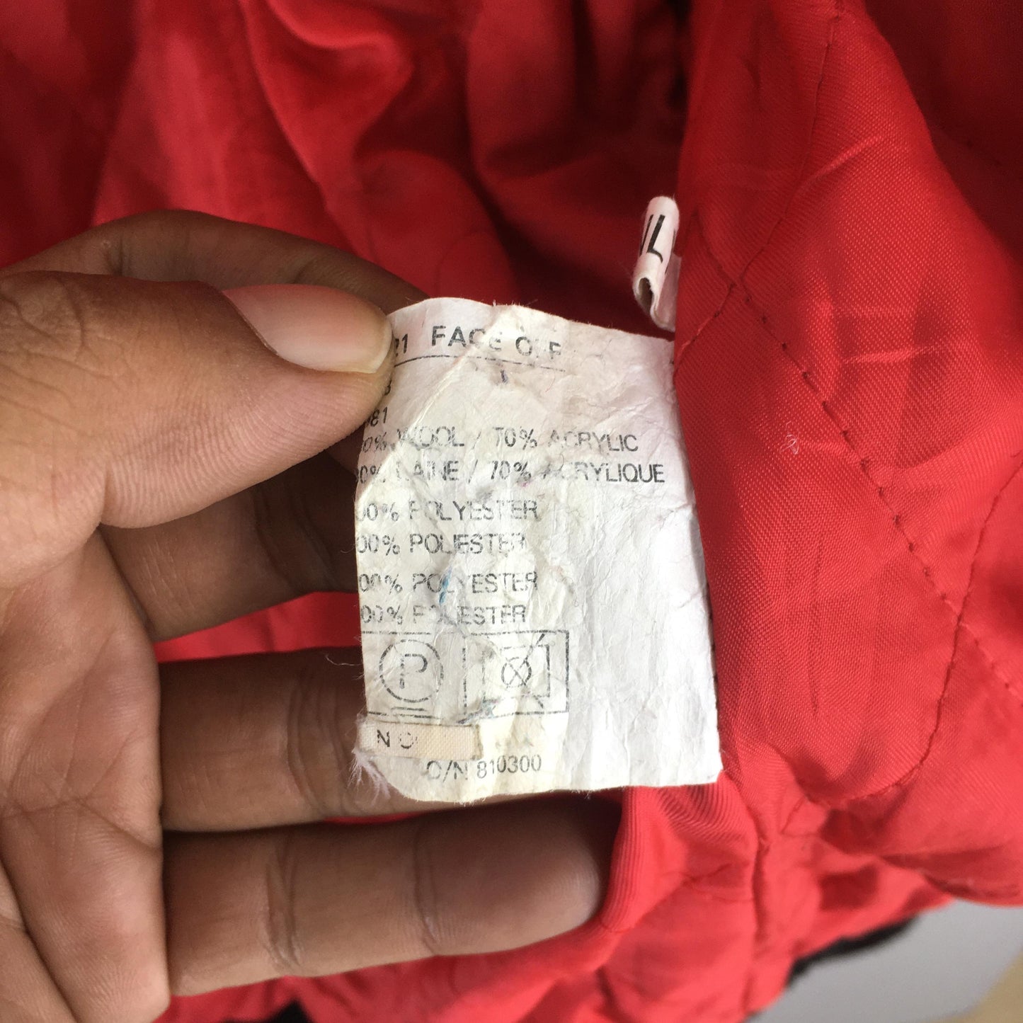 Detroit Red Wings NHL Varsity Jacket Large