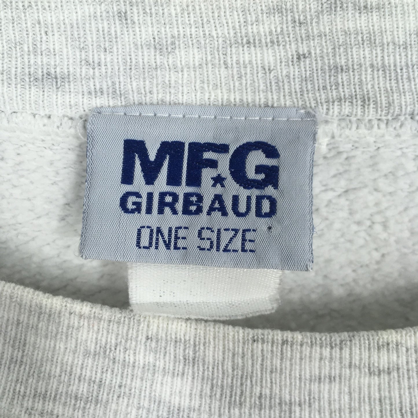 Marithe Francois Girbaud Blue Sweatshirt Large