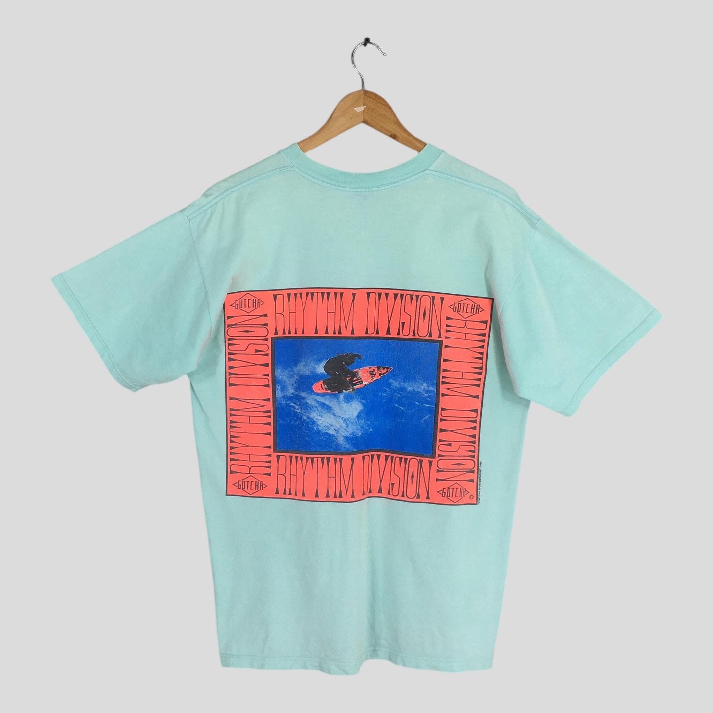 Gotcha Hawaii Surf Green T shirt Medium