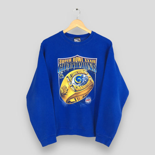 St. Louis Rams Football NFL Sweatshirt Large