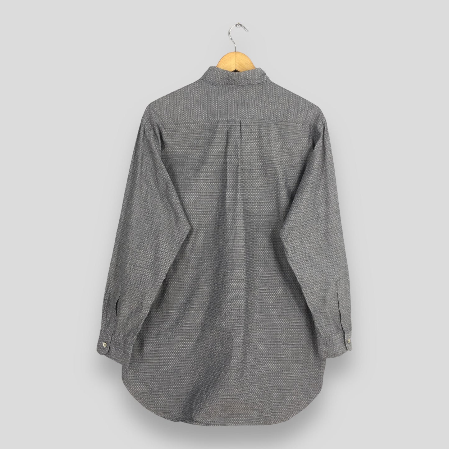 Ys For Men Yohji Yamamoto Gray Shirt XLarge