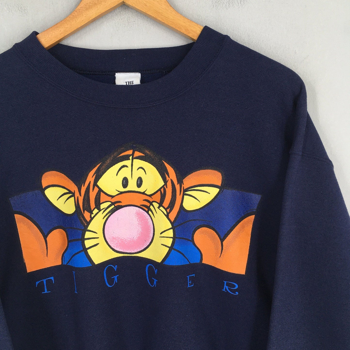 Tigger Disney Blue Sweatshirt Small