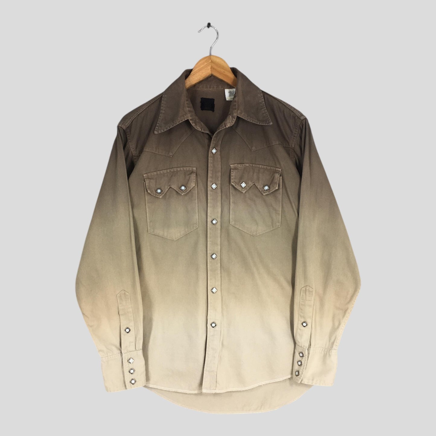 Nepenthes Hoggs Western Brown Shirt Large