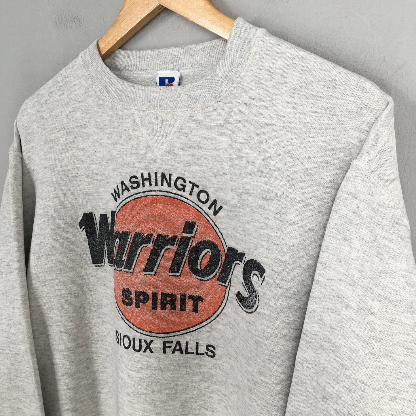 Warriors Spirit Gray Sweatshirts Large