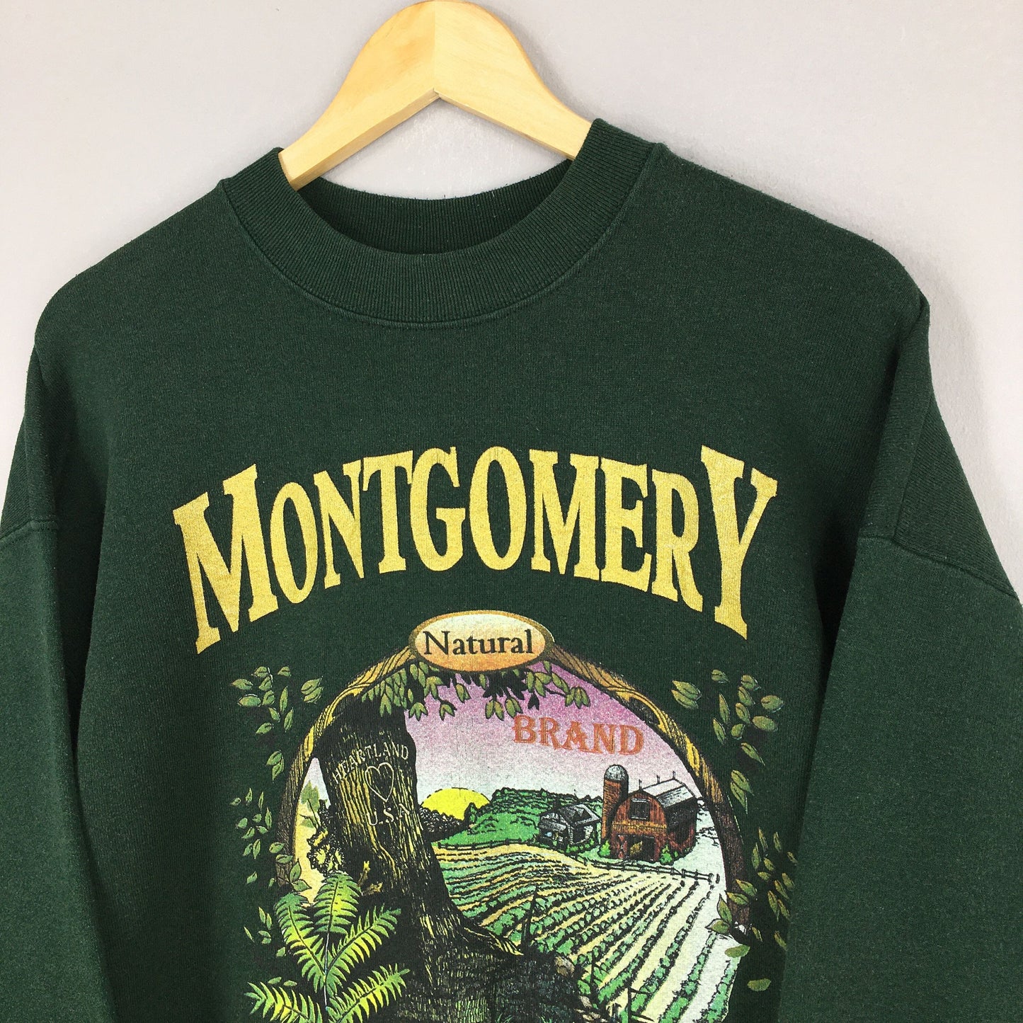 Montgomery Pennsylvania Green Sweatshirt XLarge