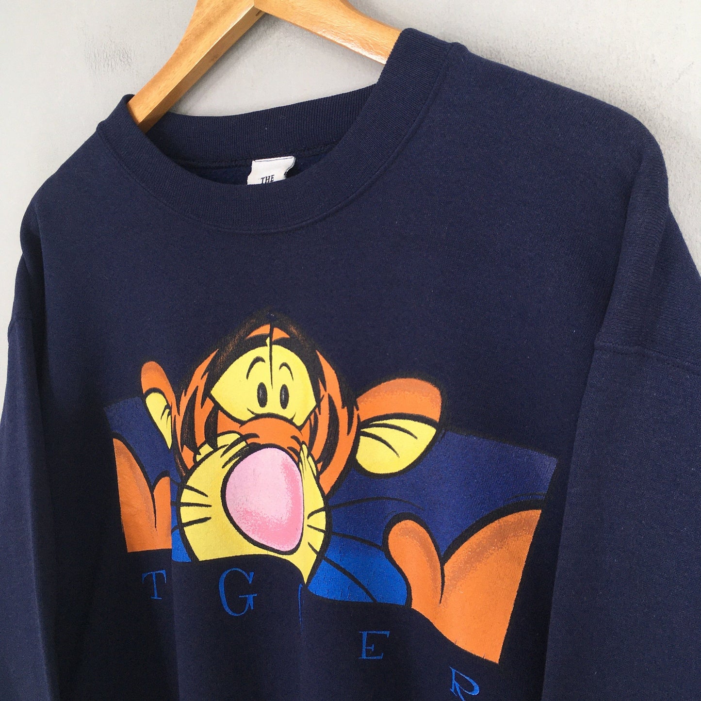 Tigger Disney Blue Sweatshirt Small