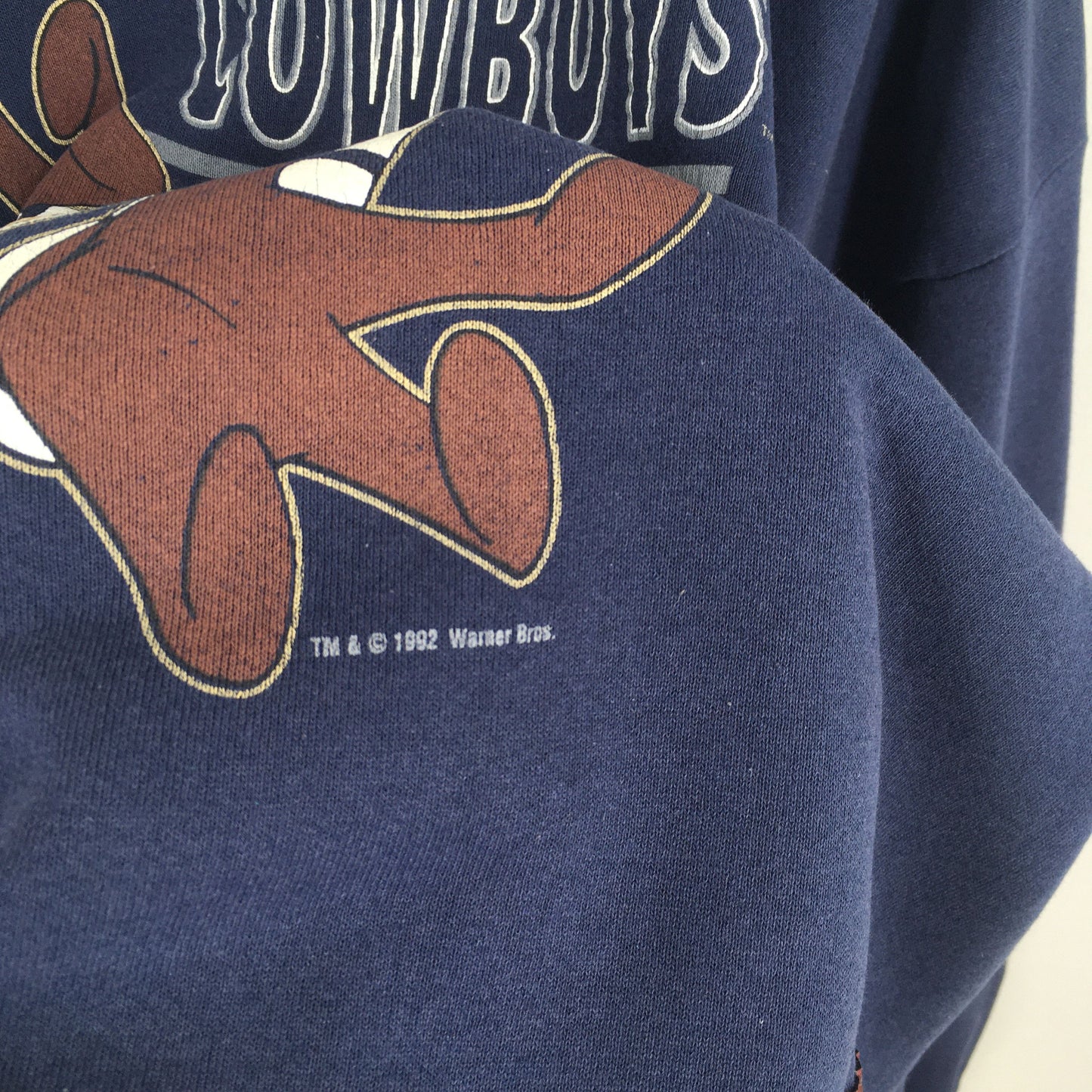 Dallas Cowboys Tazmania NFL Sweatshirt 3XLarge