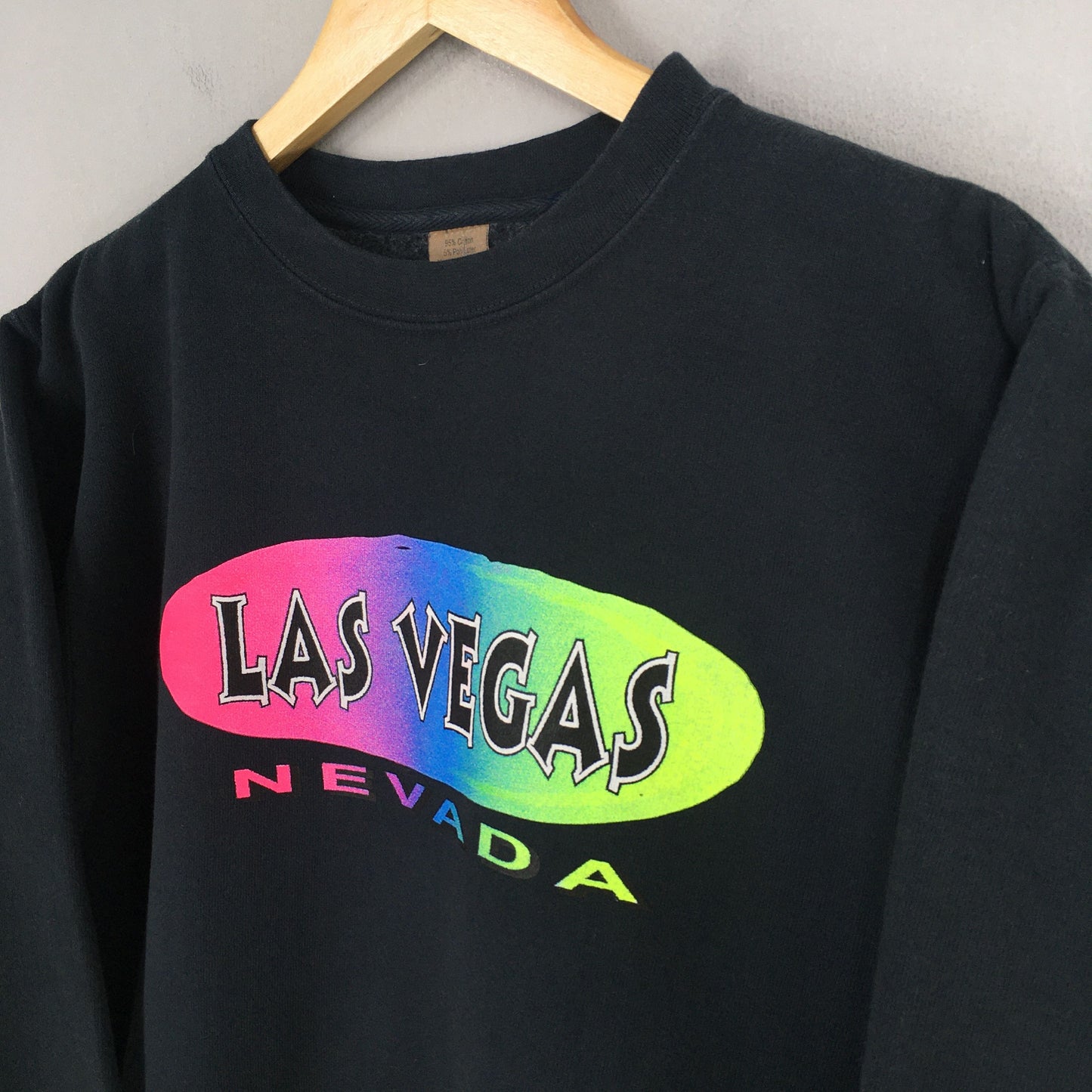 Las Vegas Nevada Black Sweatshirt Medium