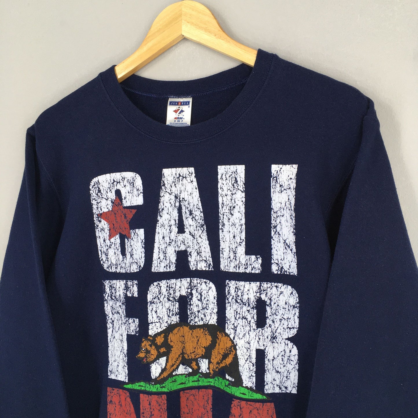 California Republic Cali Blue Sweatshirt Small