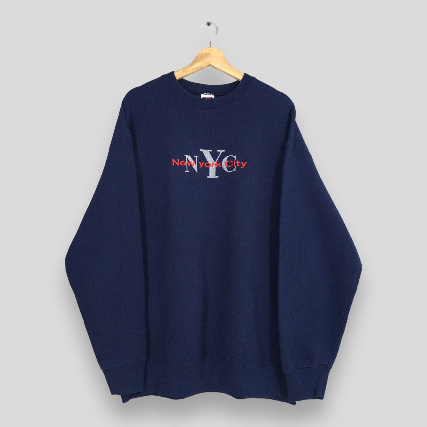 New York City Blue Sweatshirt XLarge