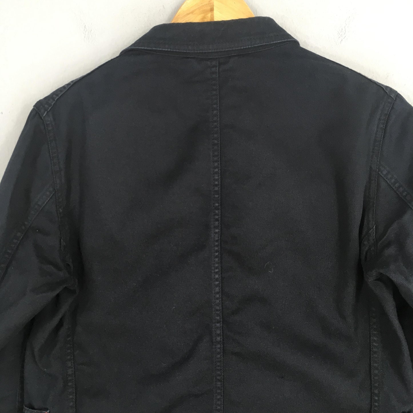 Ships Japan Black Workers Jacket Small