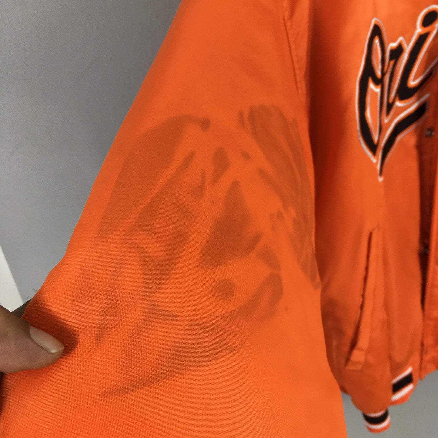 Baltimore Orioles MLB Satin Jacket Large