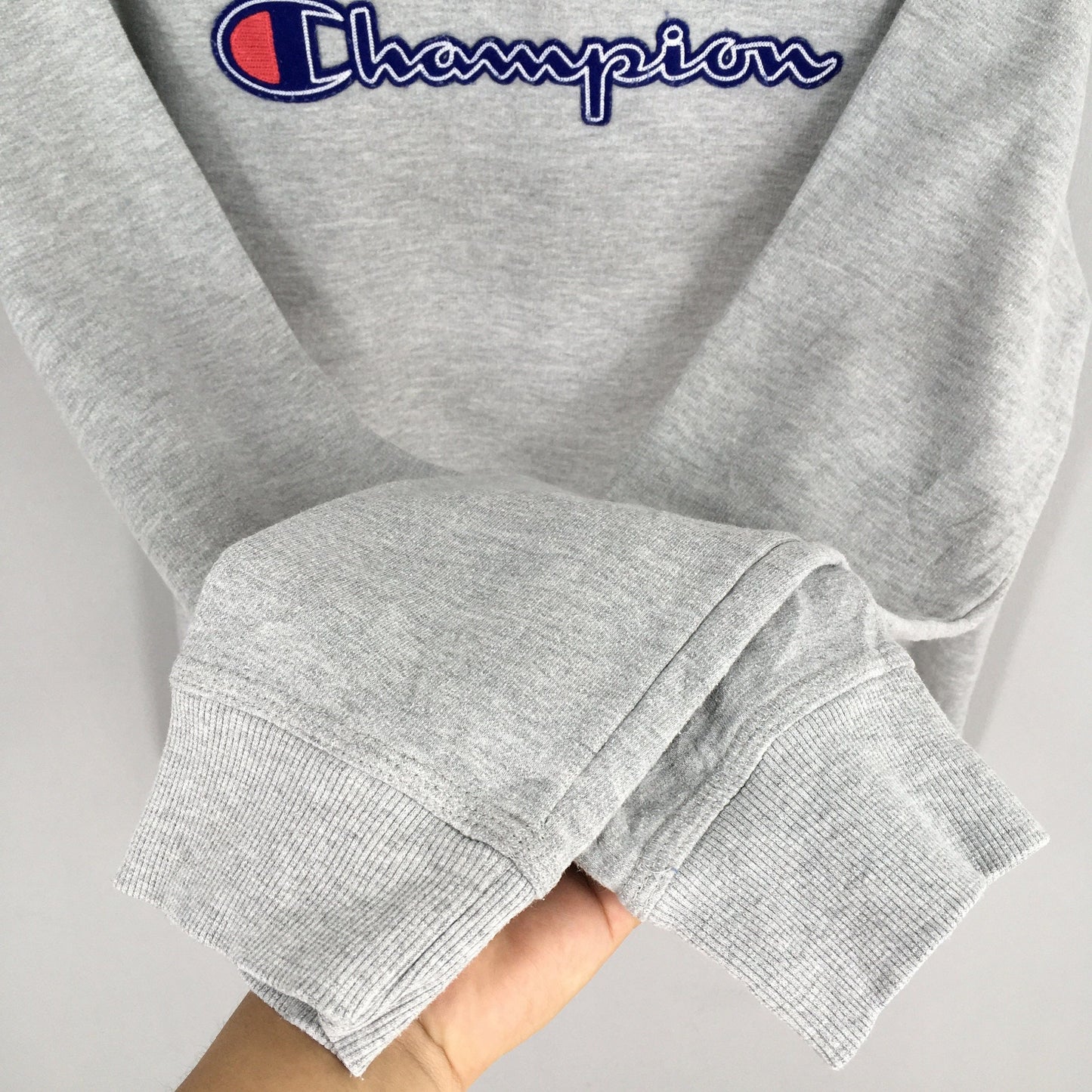 Champion College Gray Sweatshirt Large