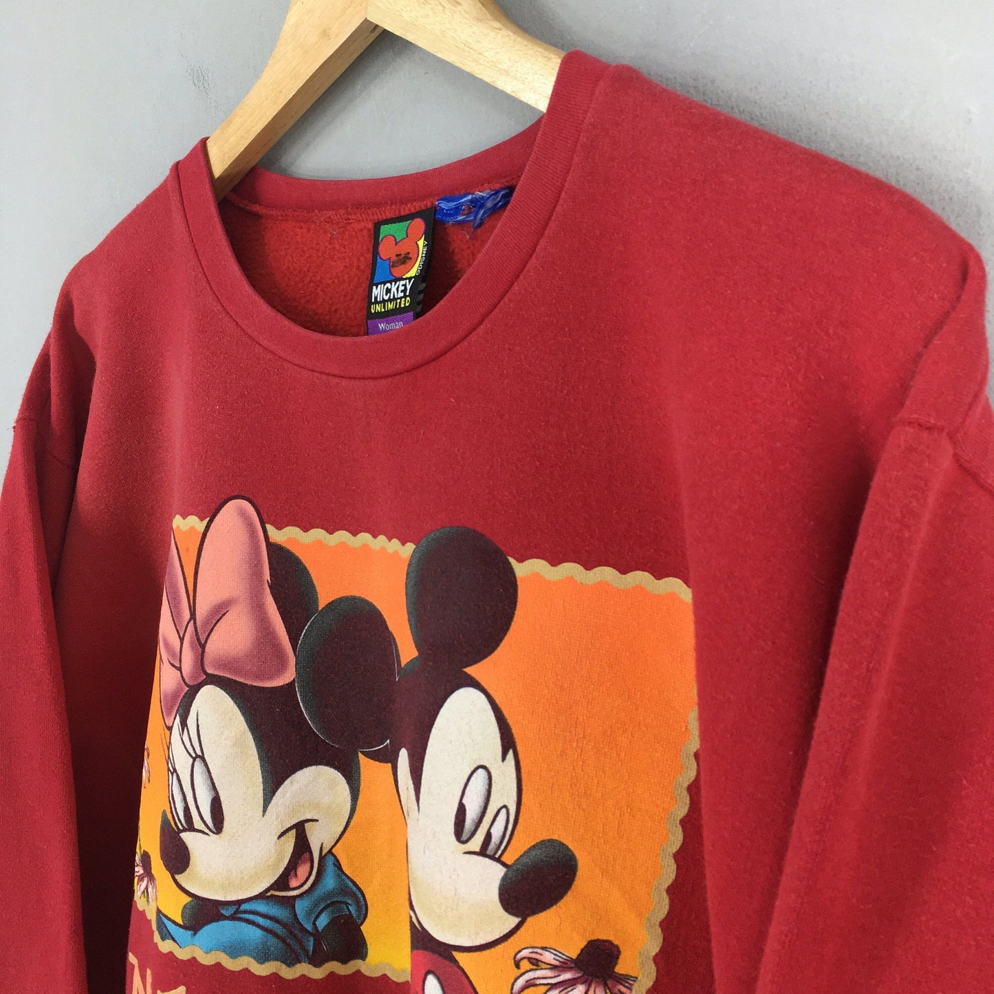 Mickey And Minnie Mouse Printed Sweatshirt XLarge