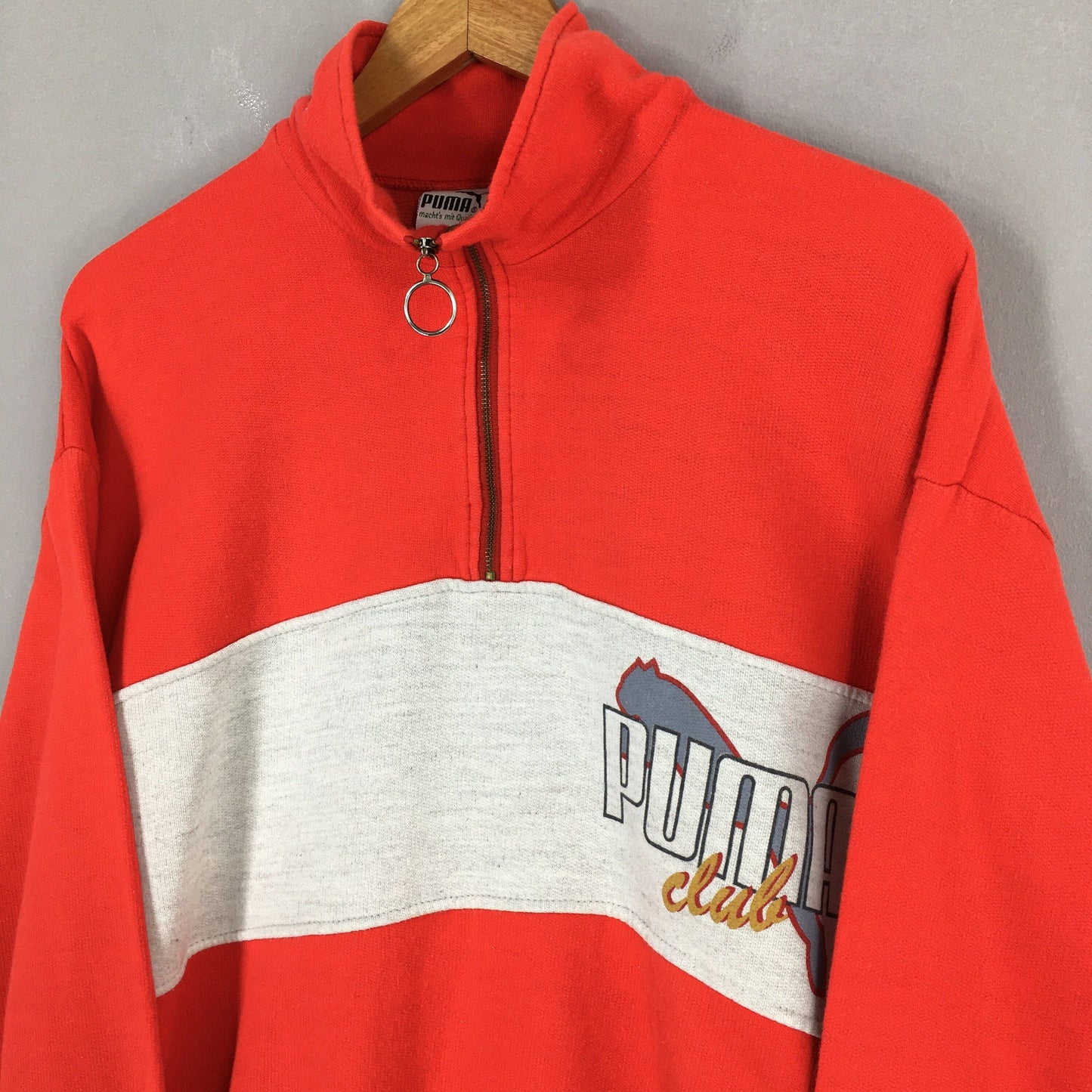 Puma Cougar Red Sweater Large