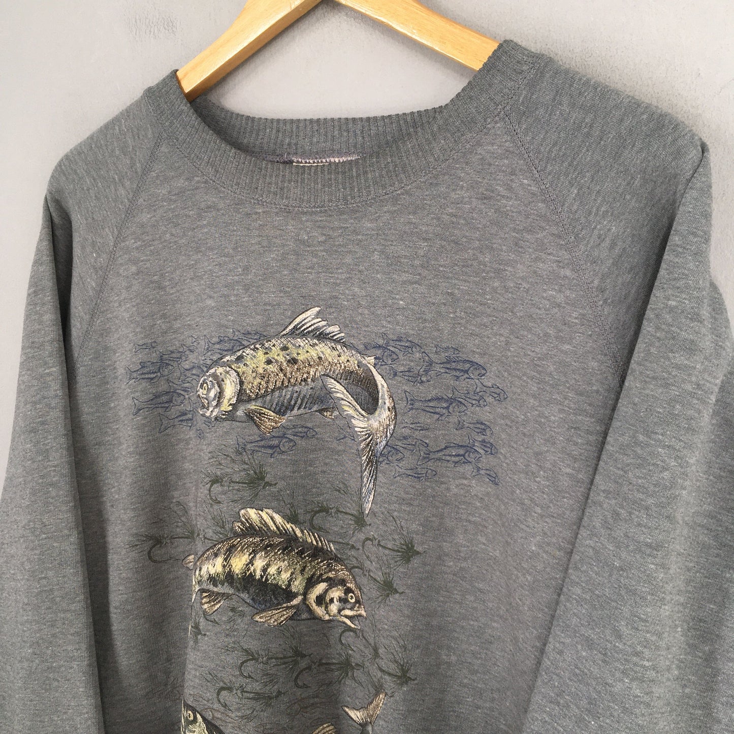 Grouper Fishing Fisherman Sweatshirt XLarge