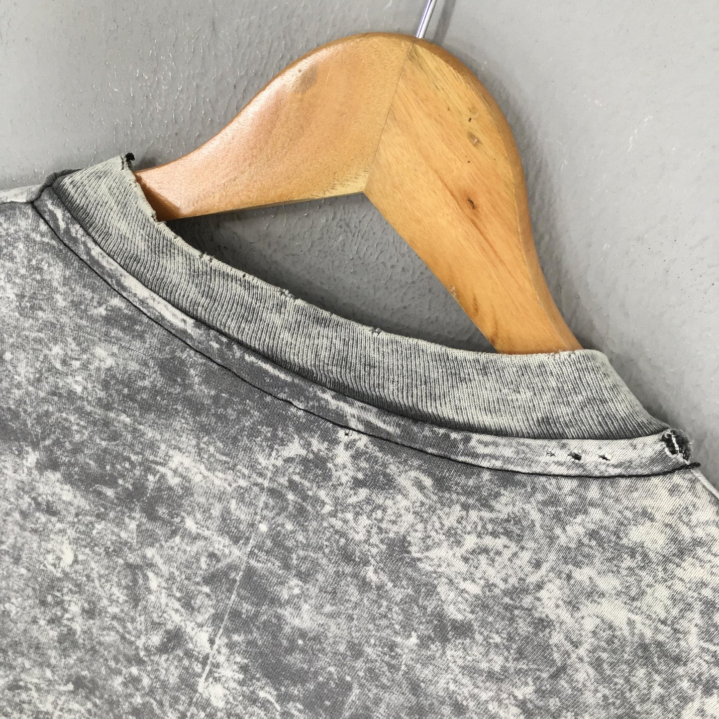 Air Force Retro Series Overdyed Gray T shirt Large