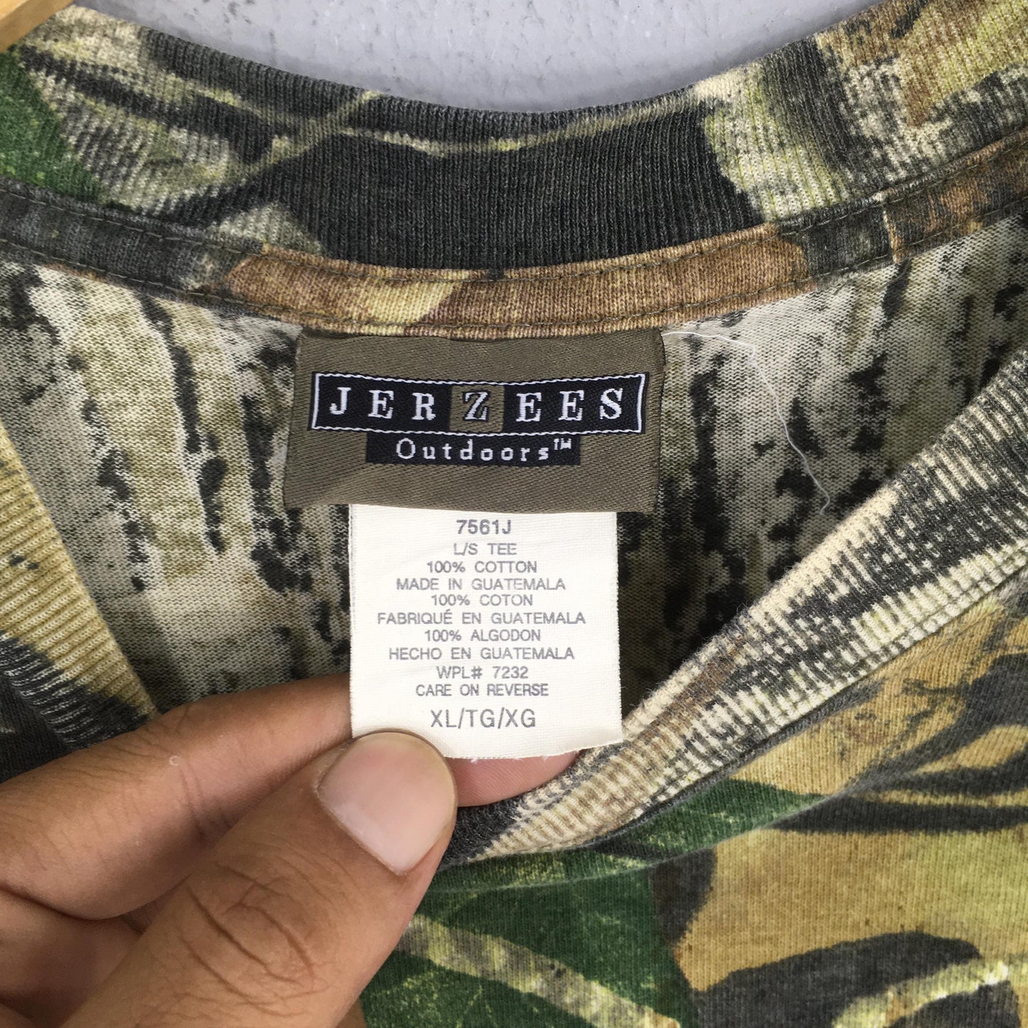 90s Mossy Oak Tree Camo Long sleeve Tshirt XLarge