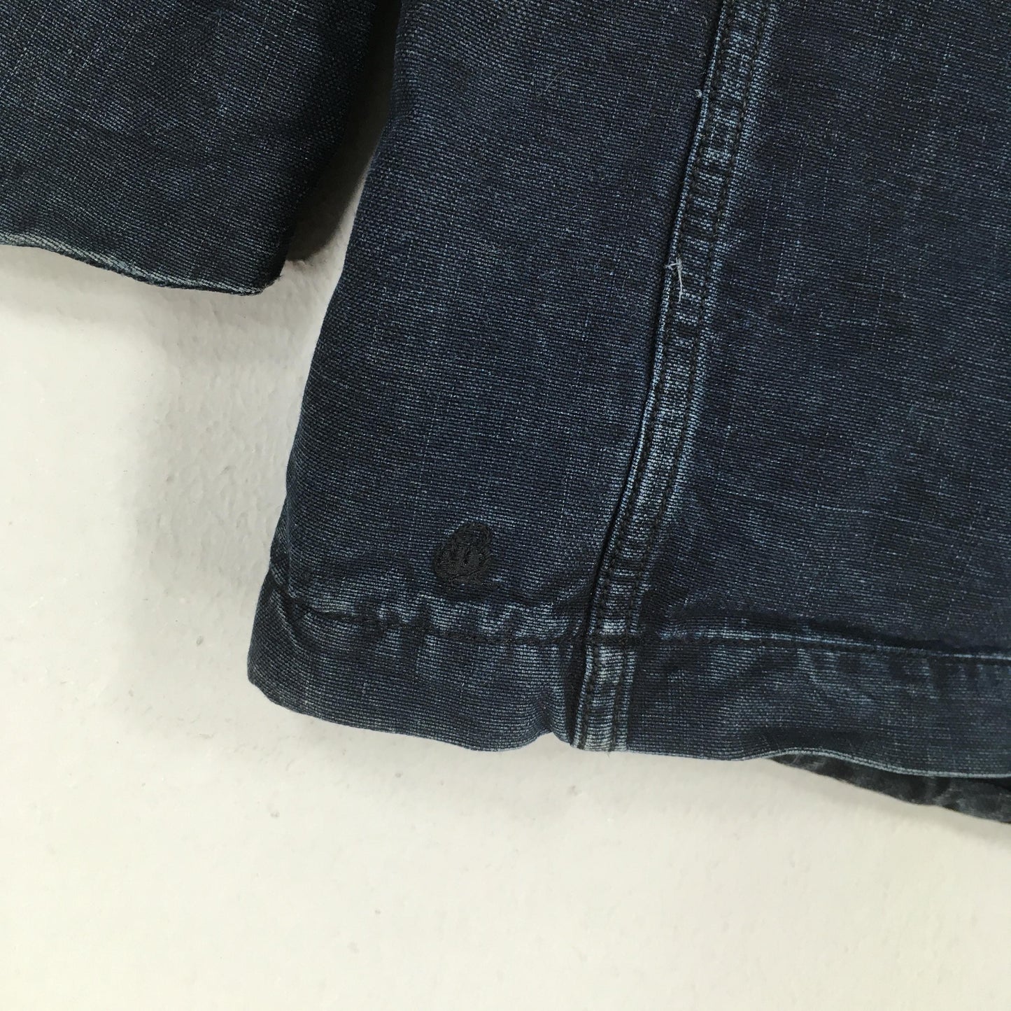 45 RPM Denim Indigo Blue Worker Twill Cotton Jacket Large