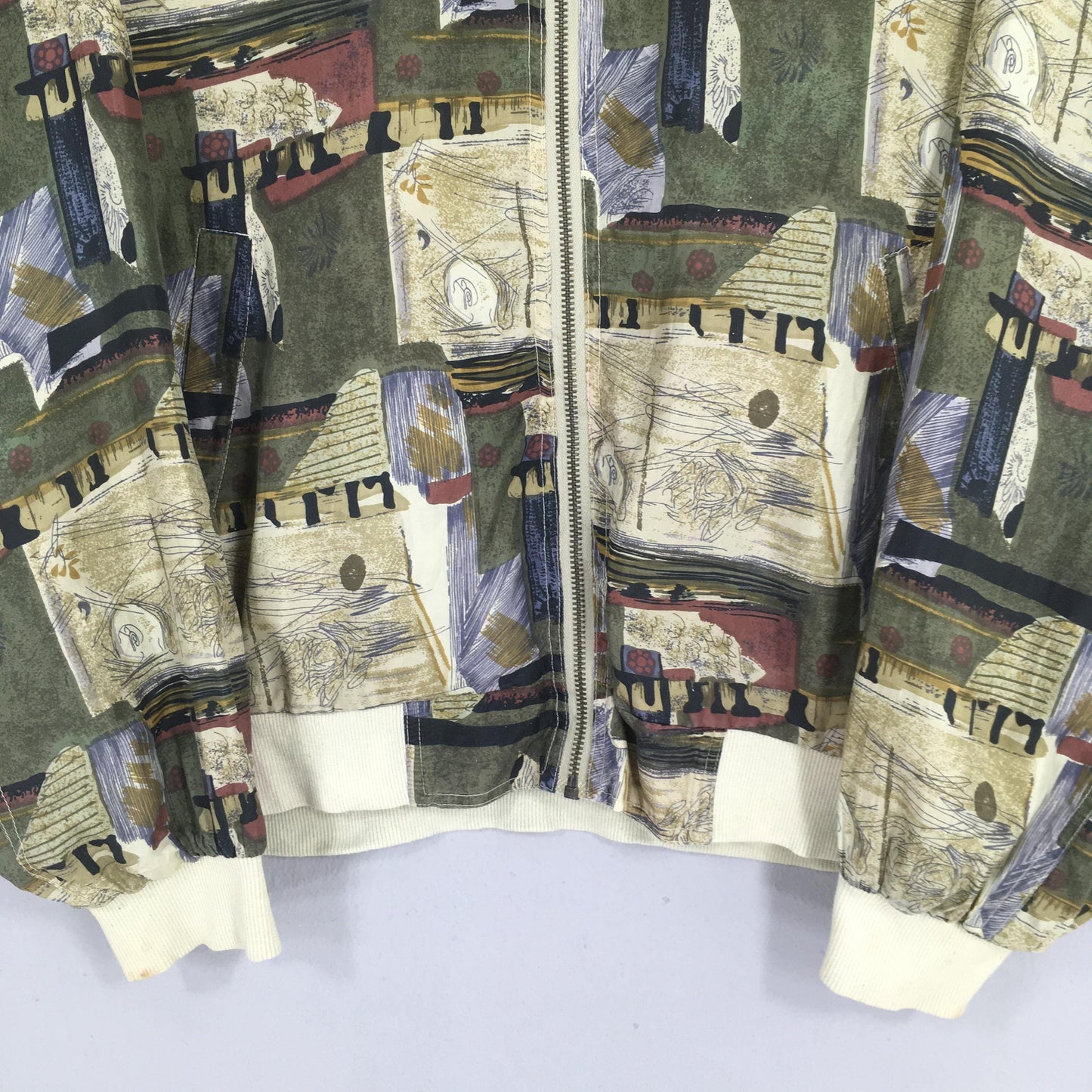 90s Hot Air Balloon Royalty Baroque Jacket Medium