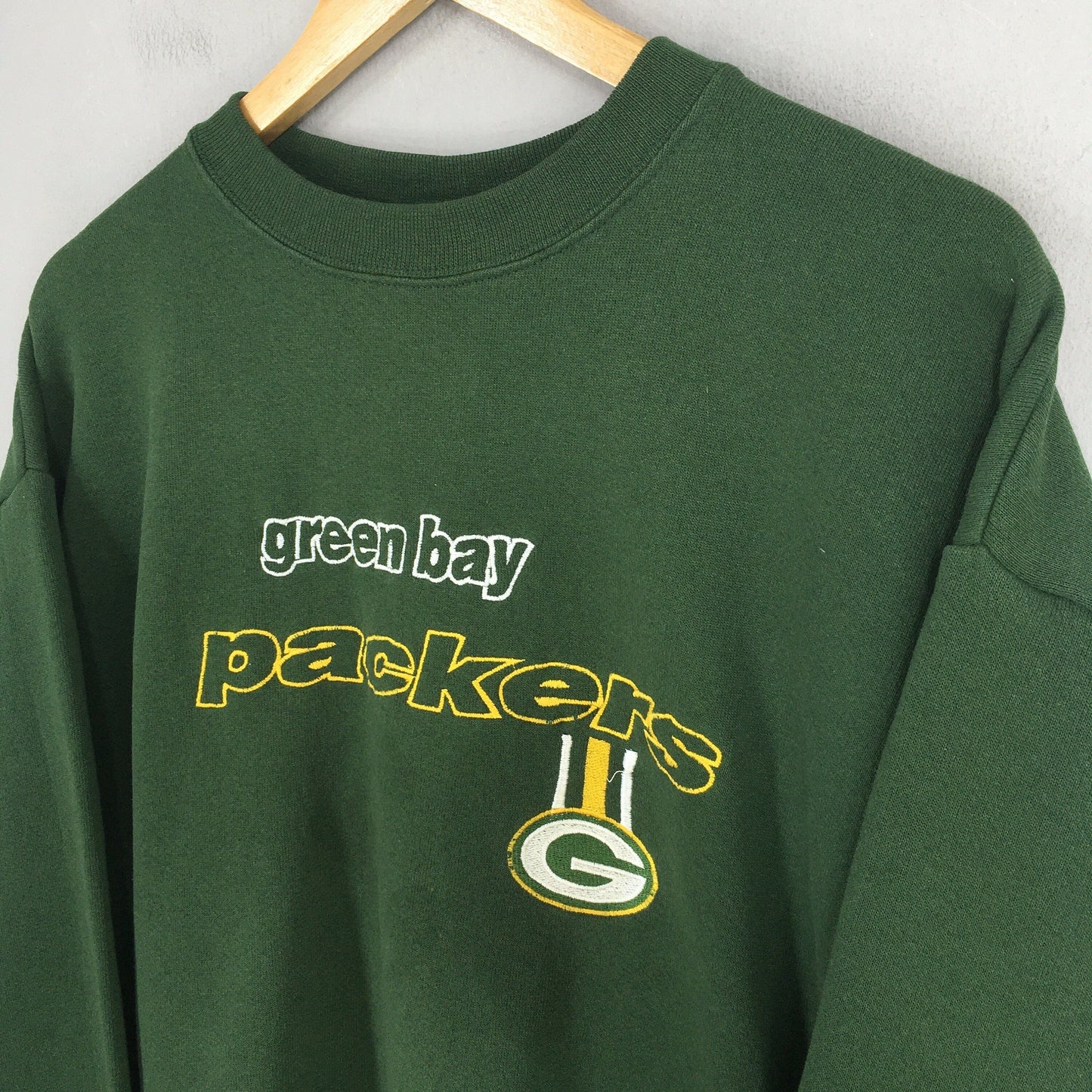 Green Bay Packers Football NFL Sweatshirt Large