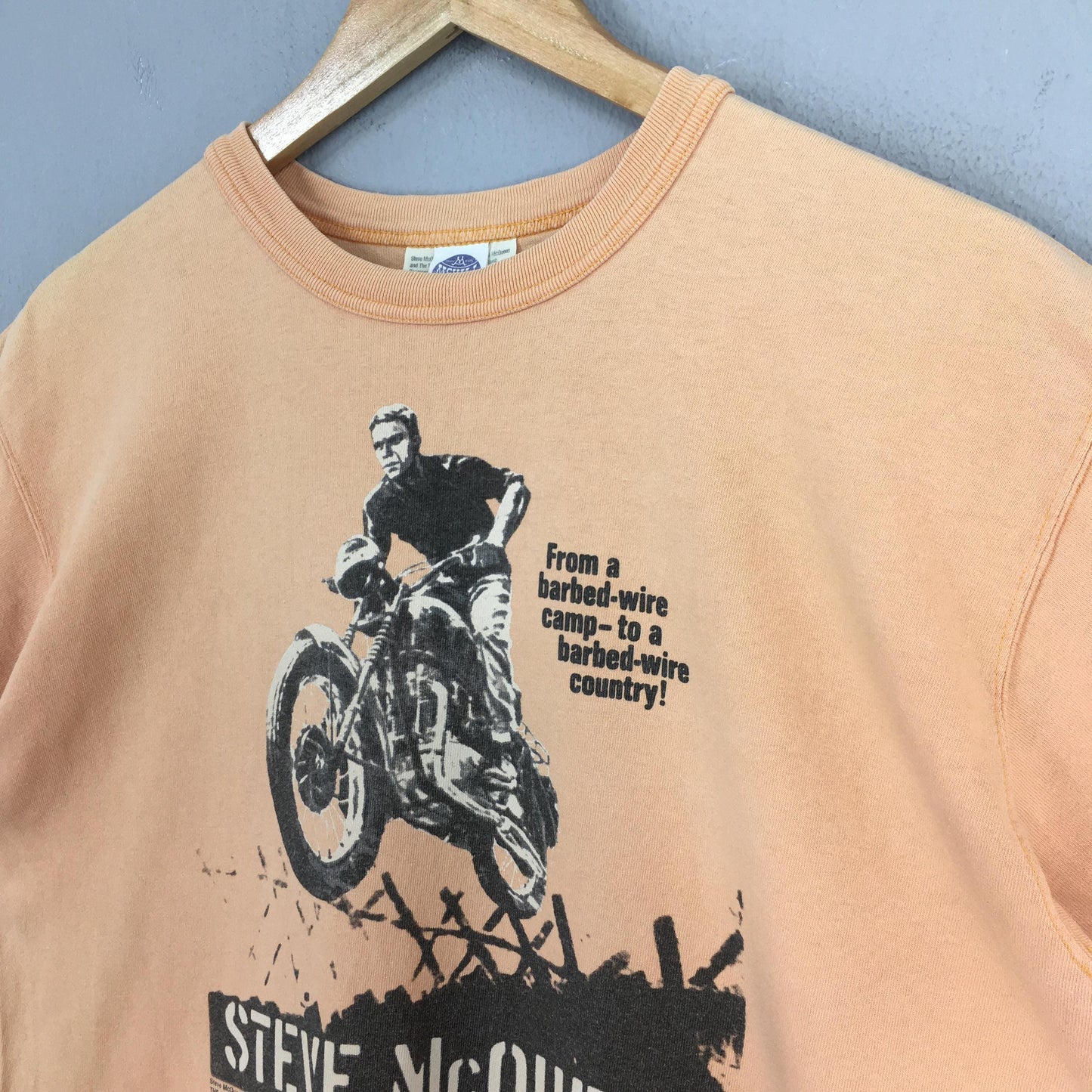 Toys Mccoy's Japan Steve Mcqueen Printed Tshirt Large