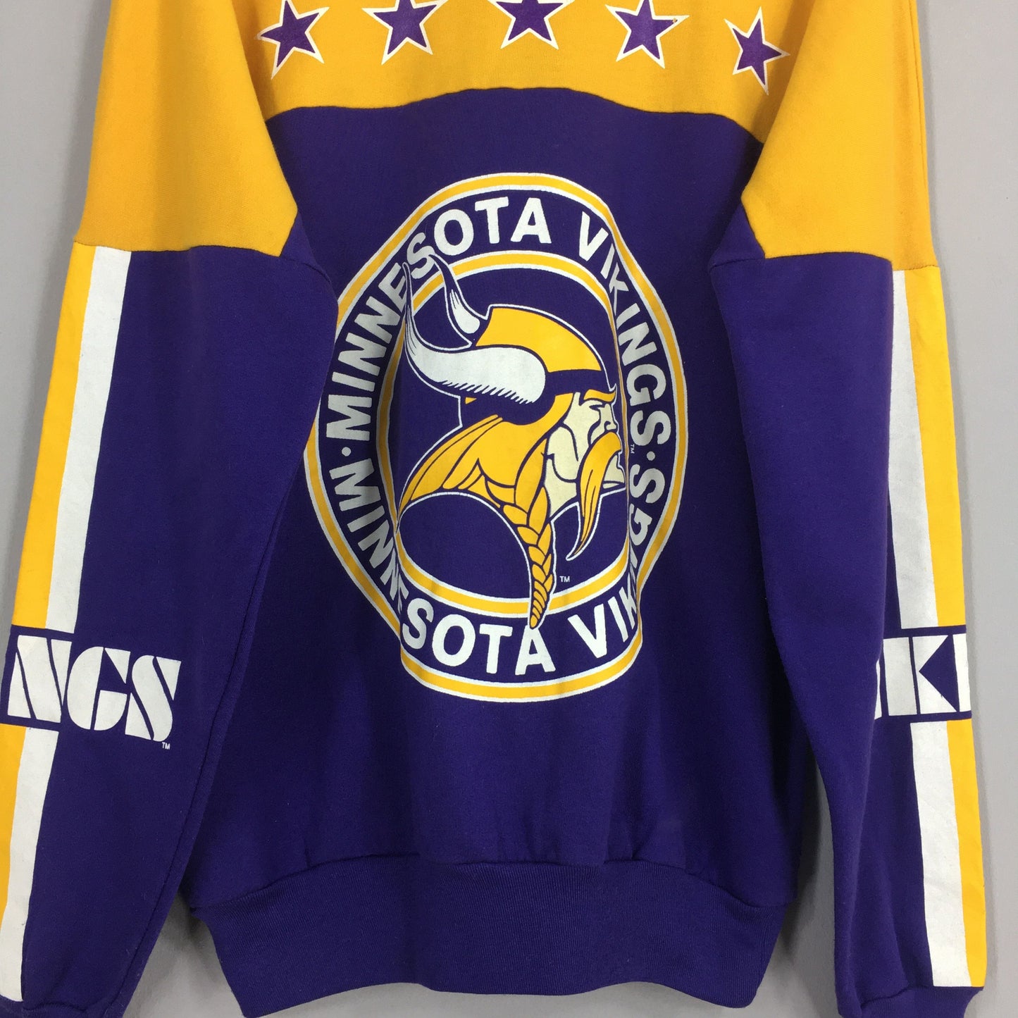 Minnesota Vikings NFL Rugby Sweatshirt Large