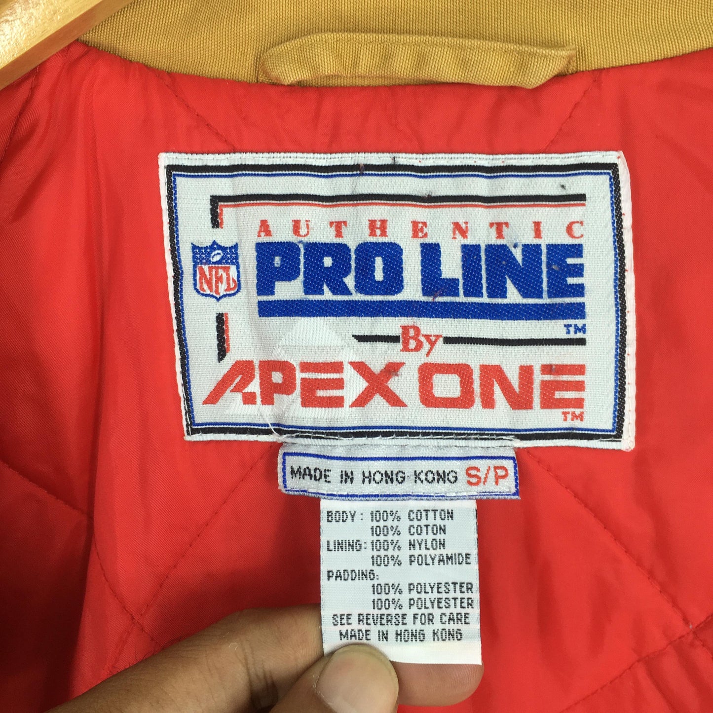 San Francisco 49ers NFL Zipper Jacket Small