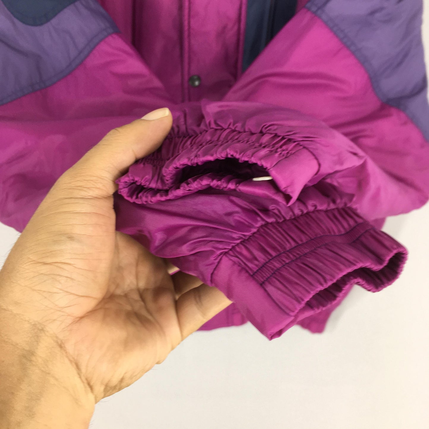 Alpiaz Italy Ski Wear Purple Hoodie Jacket Small